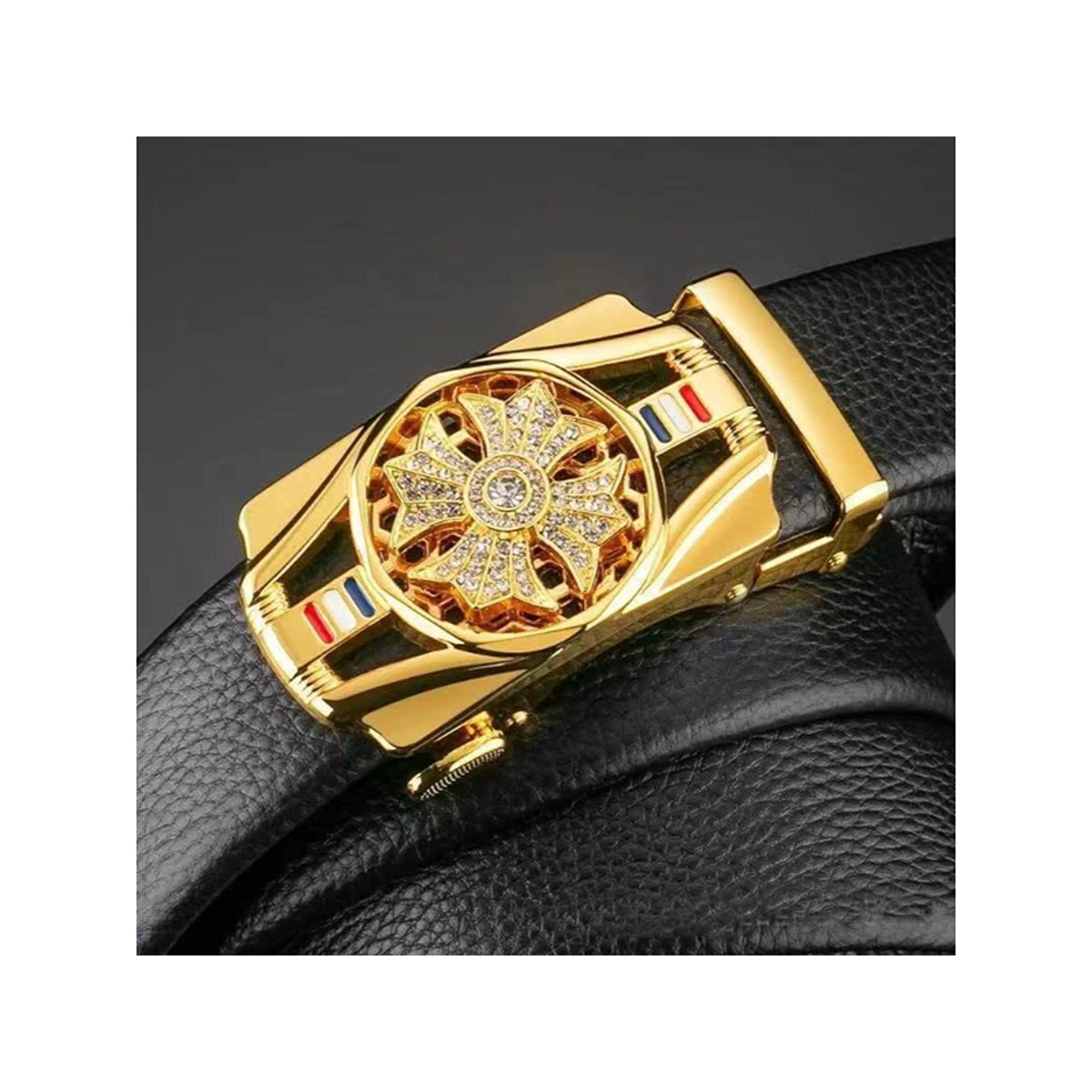 Buy Clasicox Men's PU Leather Chakri Belt Adjustable up to waist