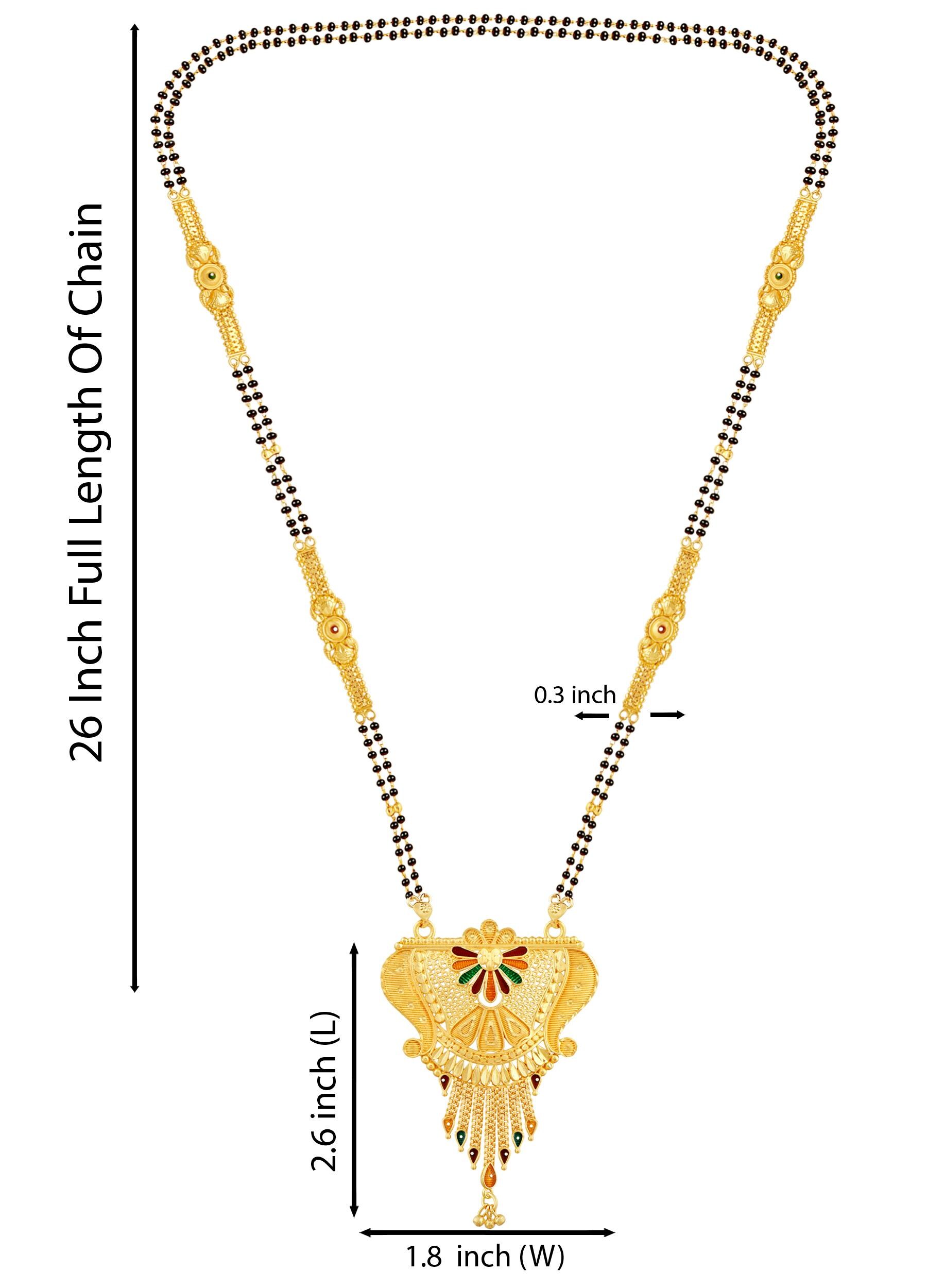 With Price 20 Grams Gold Nallapusalu 20 Grams Nallapusalu Danda