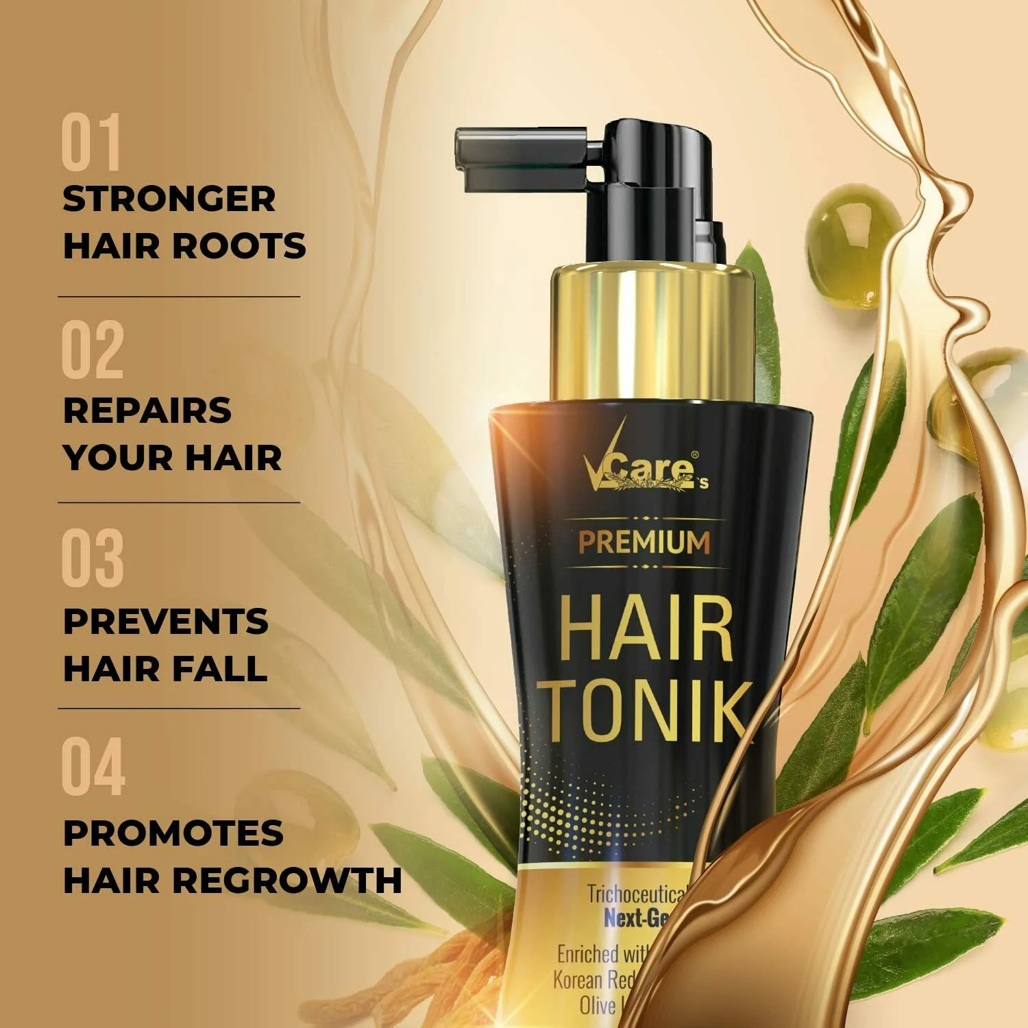 Aggregate 61+ vcare hair growth serum in.eteachers