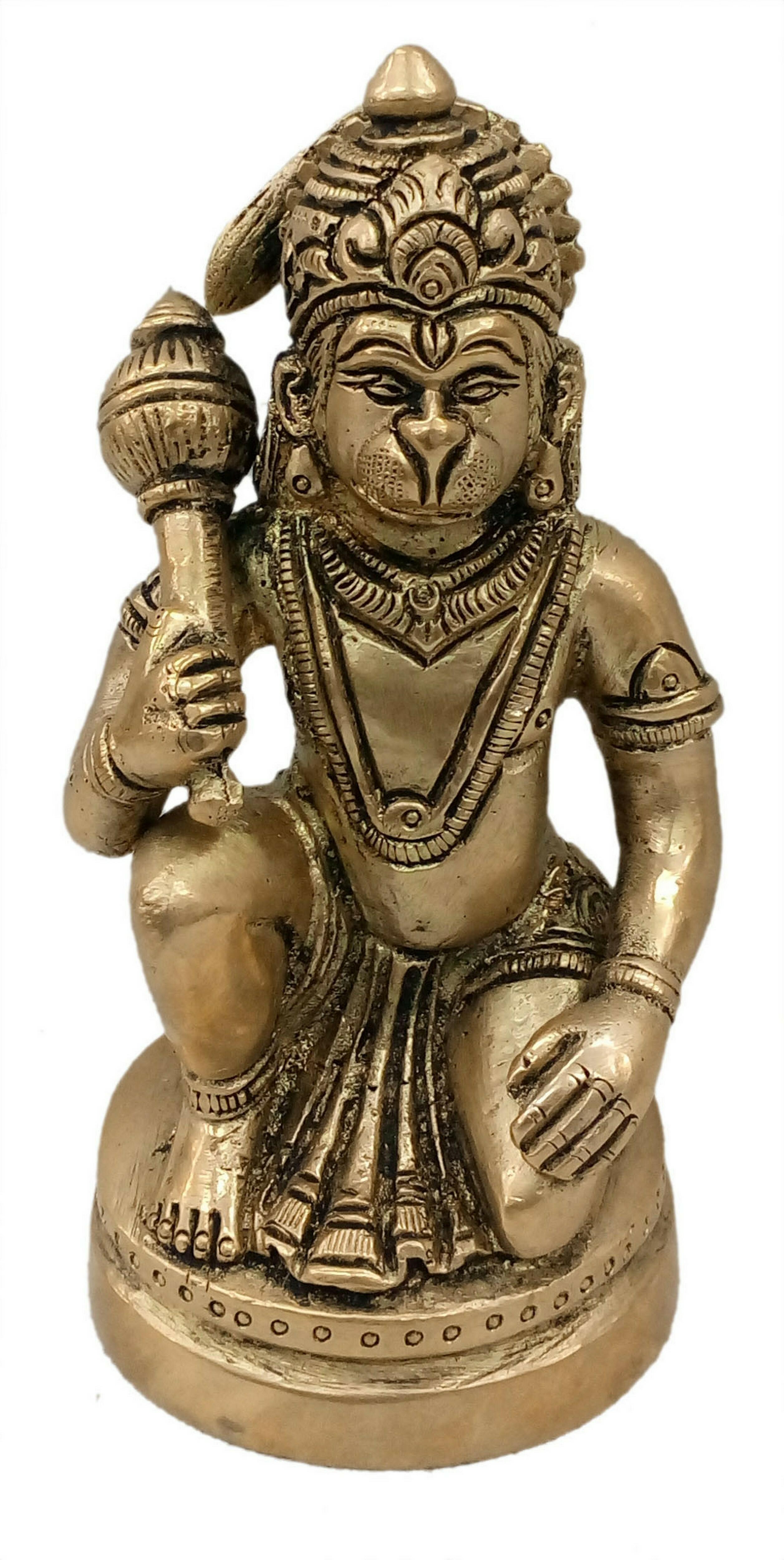 Made In India 7 Lord Hanuman In Brass Handmade