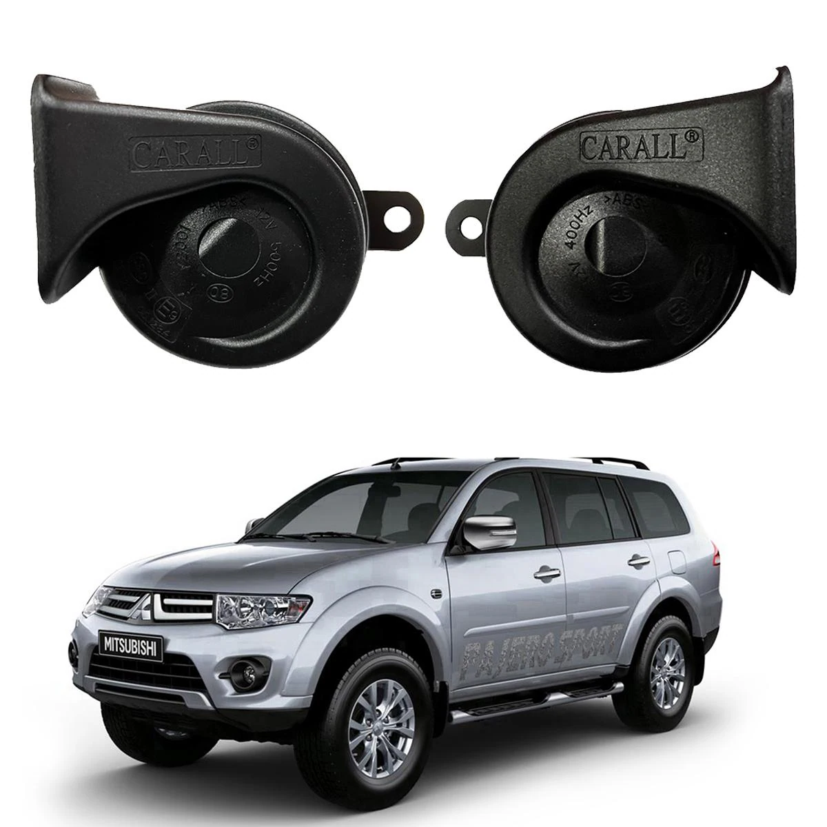 Buy Oshotto 12V (K8001) Car Horn - Trumpet Sound 2Pc Set (Low +