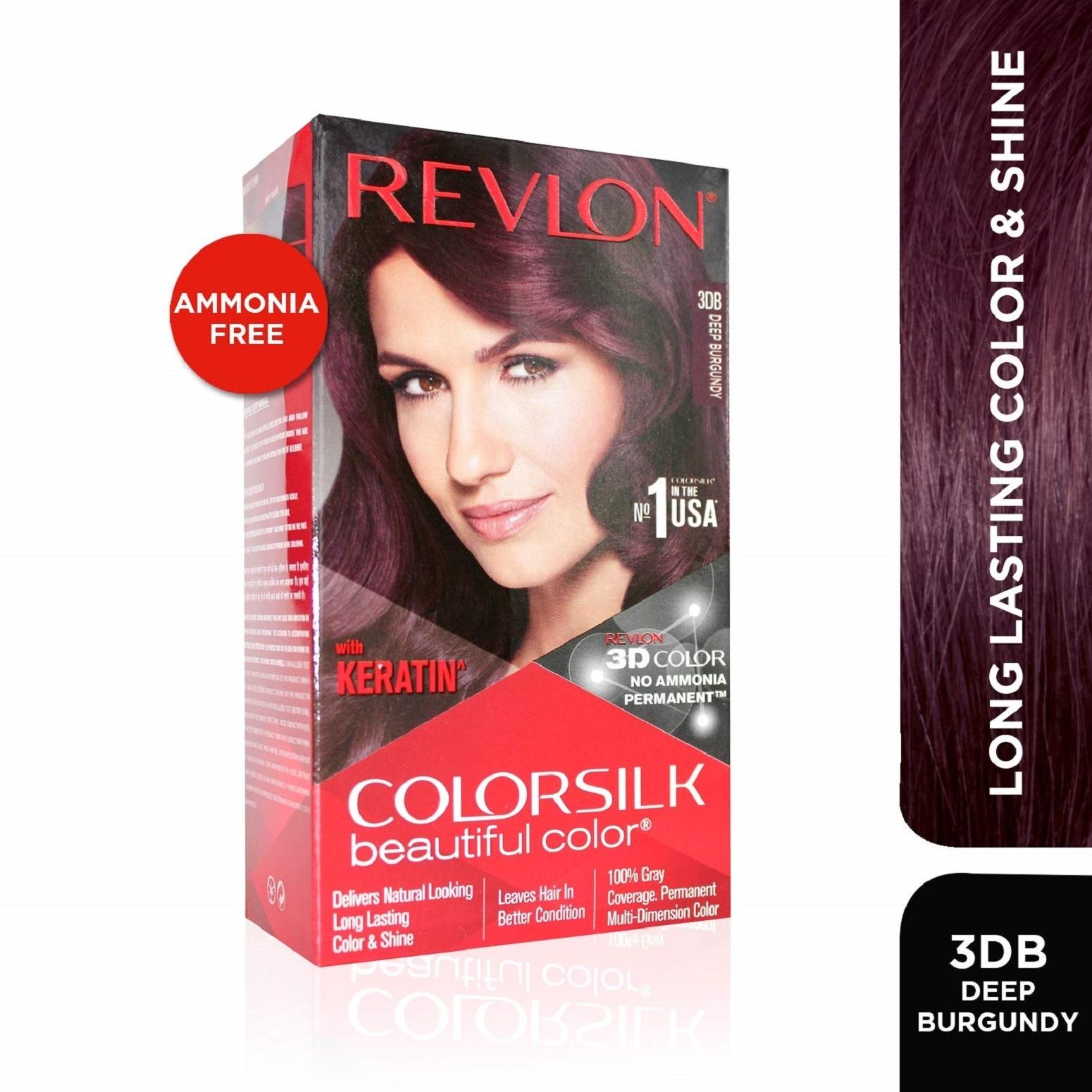 Revlon Color Silk Hair Color 3DB | Deep Burgundy - JioMart