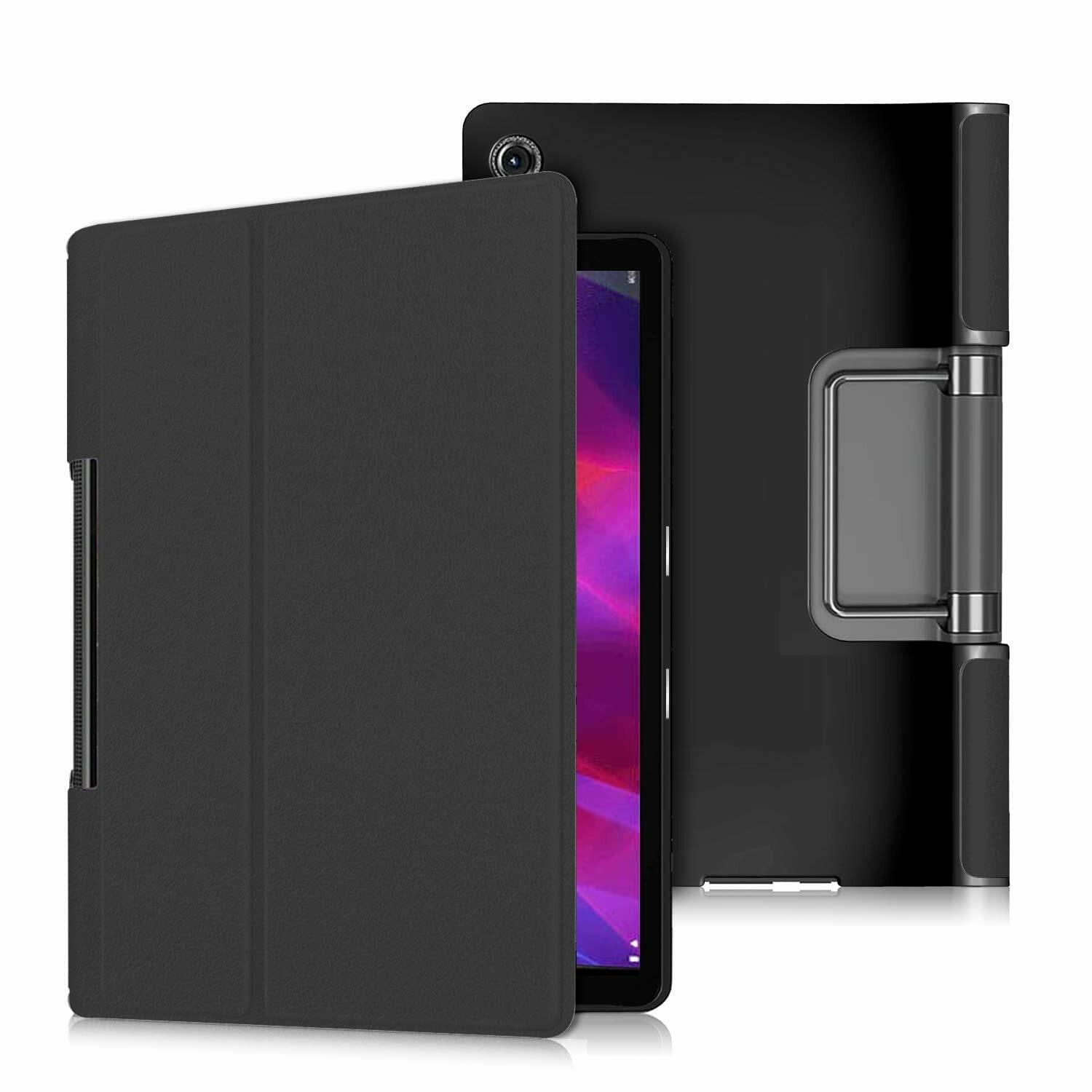 ProElite PU Leather Flip case Cover for Lenovo Yoga Tab 11 (YT-J706F) 11  inch Tablet, Black - JioMart