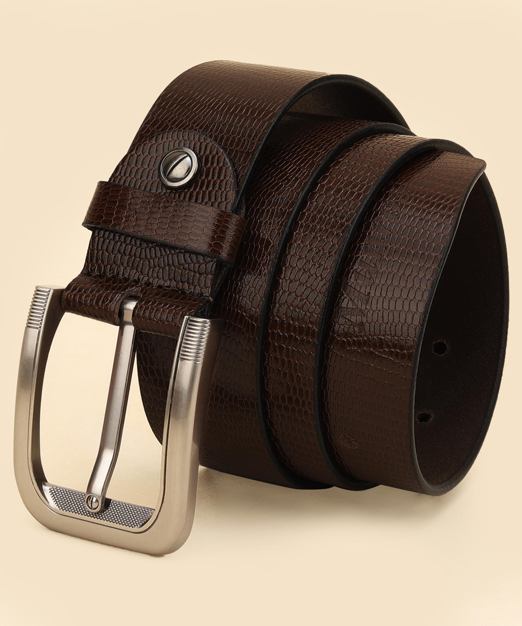 branded formal belts