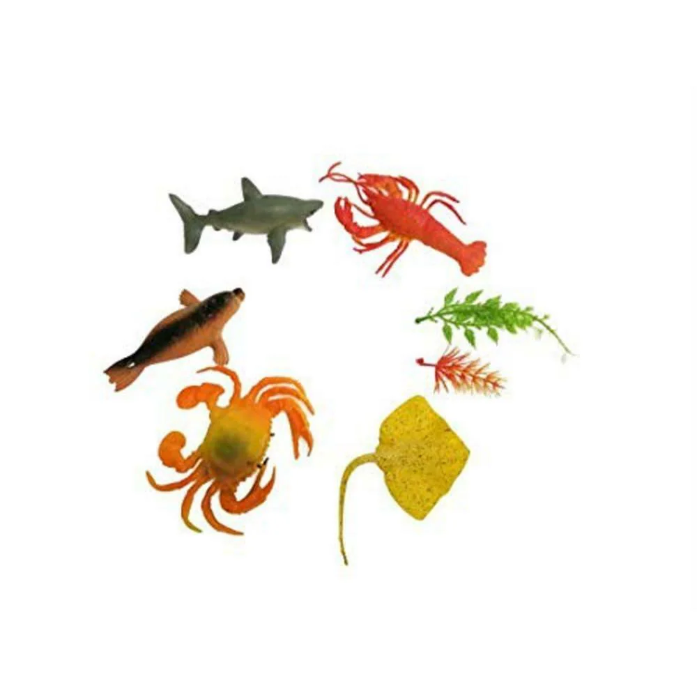 Taiyo Pluss Discovery Aquatic Sea Animal Toys For Aquarium And For Kids  Play (Pack Of 5 pcs) - JioMart