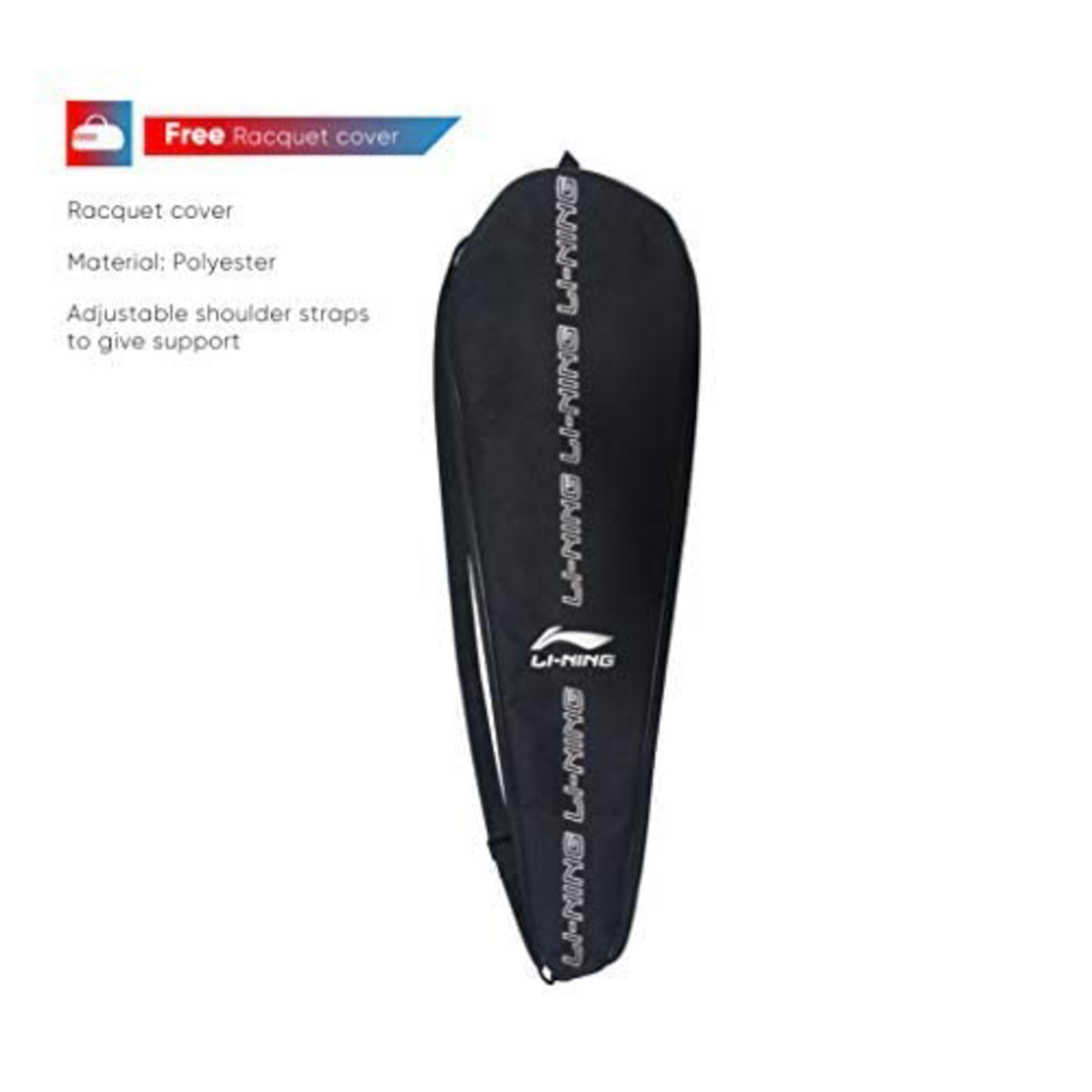 Buy Li-Ning Men And Women Red, Amber Graphite G-Tek 58 Gx