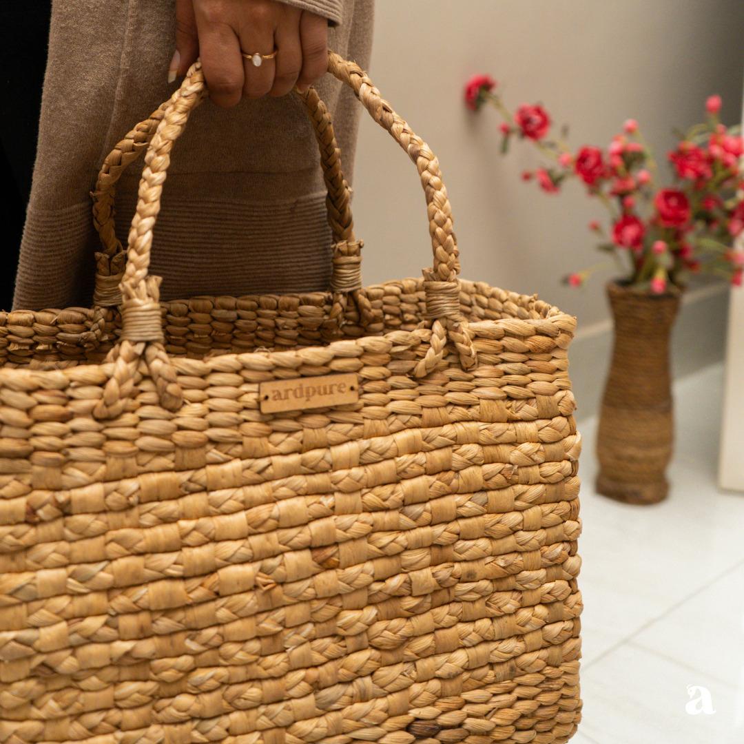 Buy ARDPURE_Handcrafted Natural Wicker (Water Hyacinth) Braided