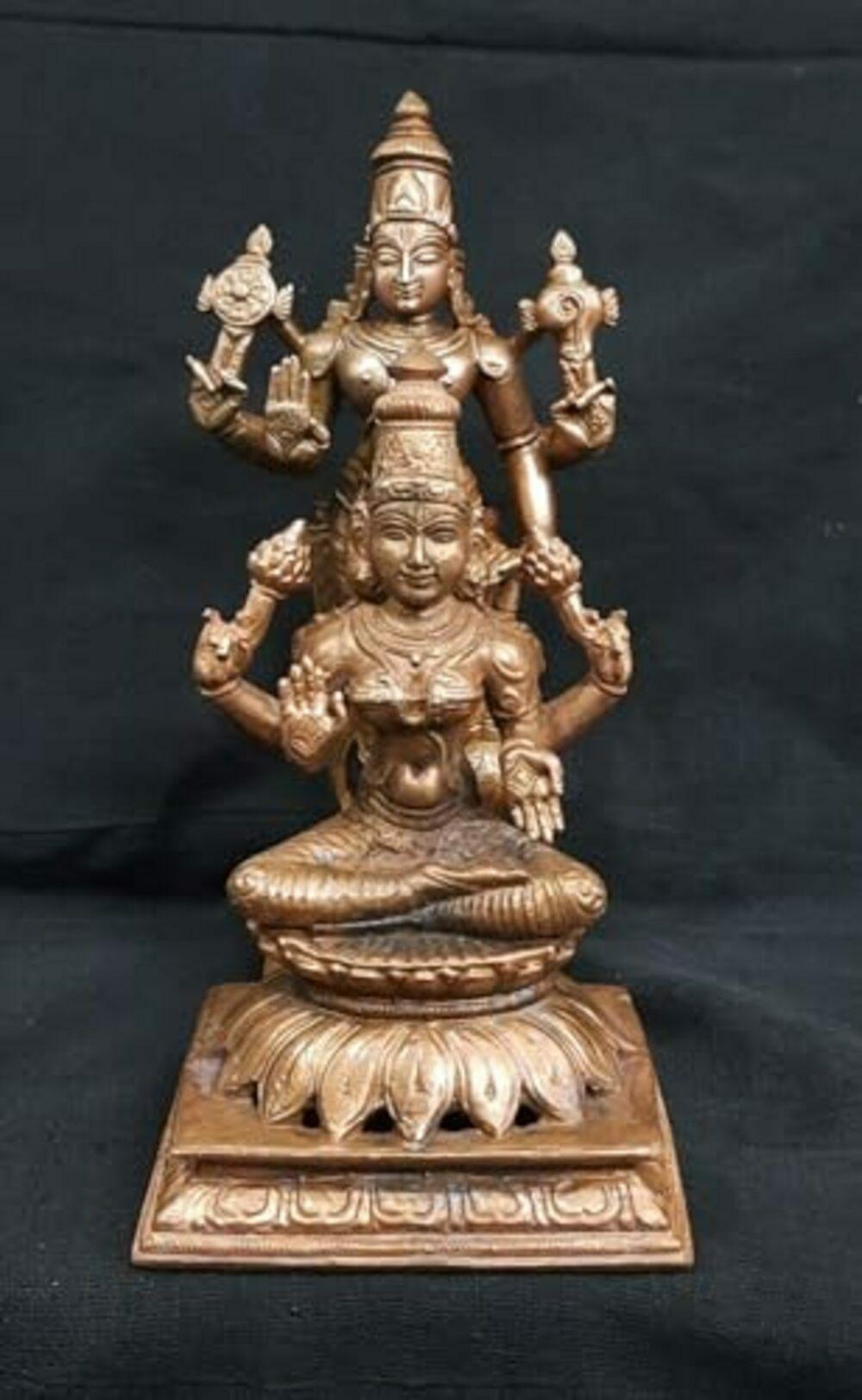 Buy SEARCHERS PARADISE Copper Idols of god Srinivasa Perumal with