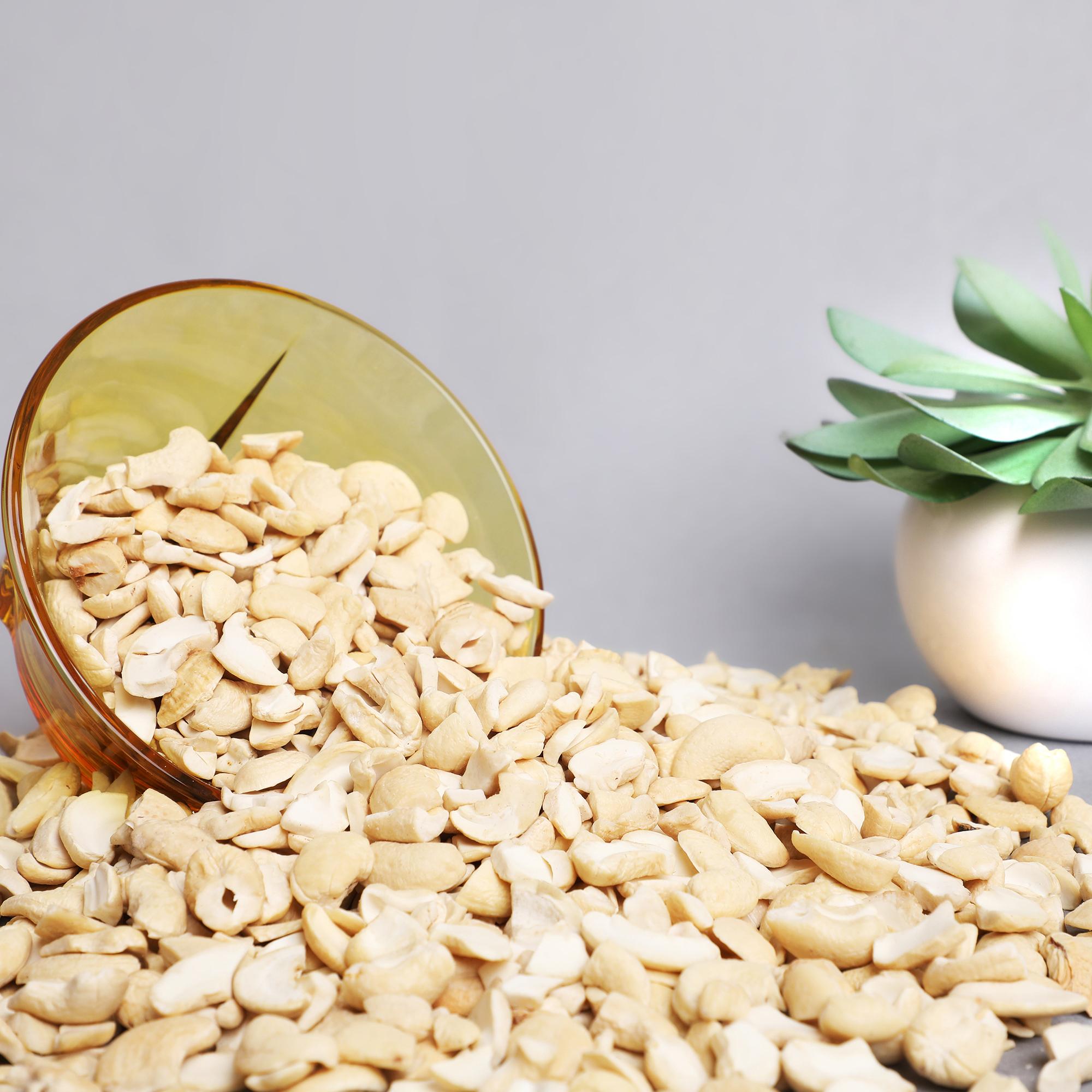 Buy Sindhi Dry Fruits White Tukda Kaju 4 Pcs Split, Kaju, Zero