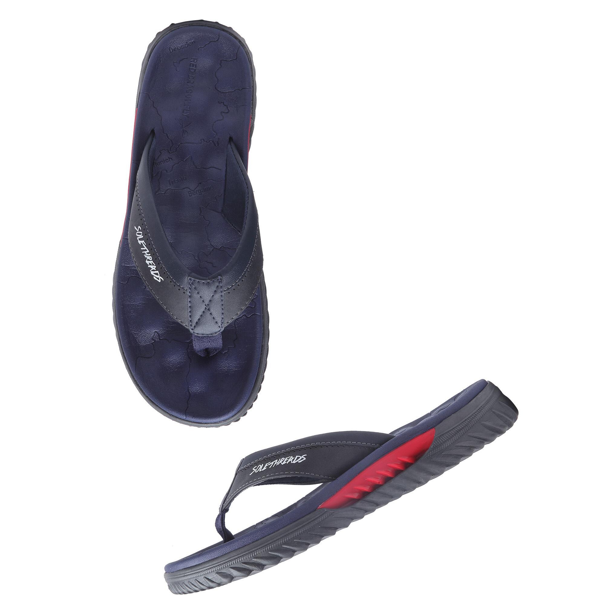 Buy SOLETHREADS | SKYCRUISER | Classy | Comfortable | Ultra-Light | Shock  Absorbent | Bounce Back Technology | Water-resistant | Slippers | Flip  Flops for Men Online at Best Prices in India - JioMart.
