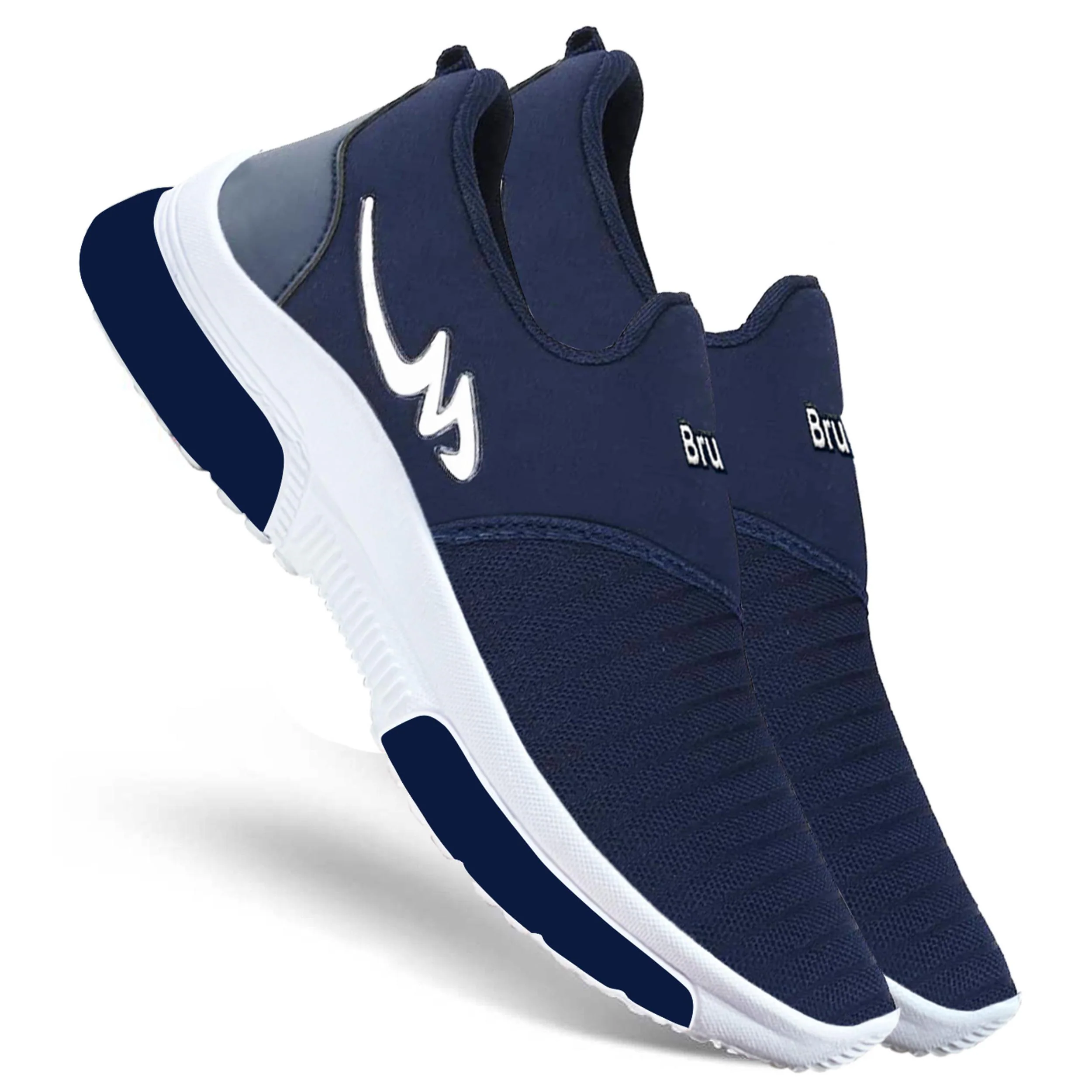 BRUTON Trendy Sports Shoes For Men (Blue) - JioMart