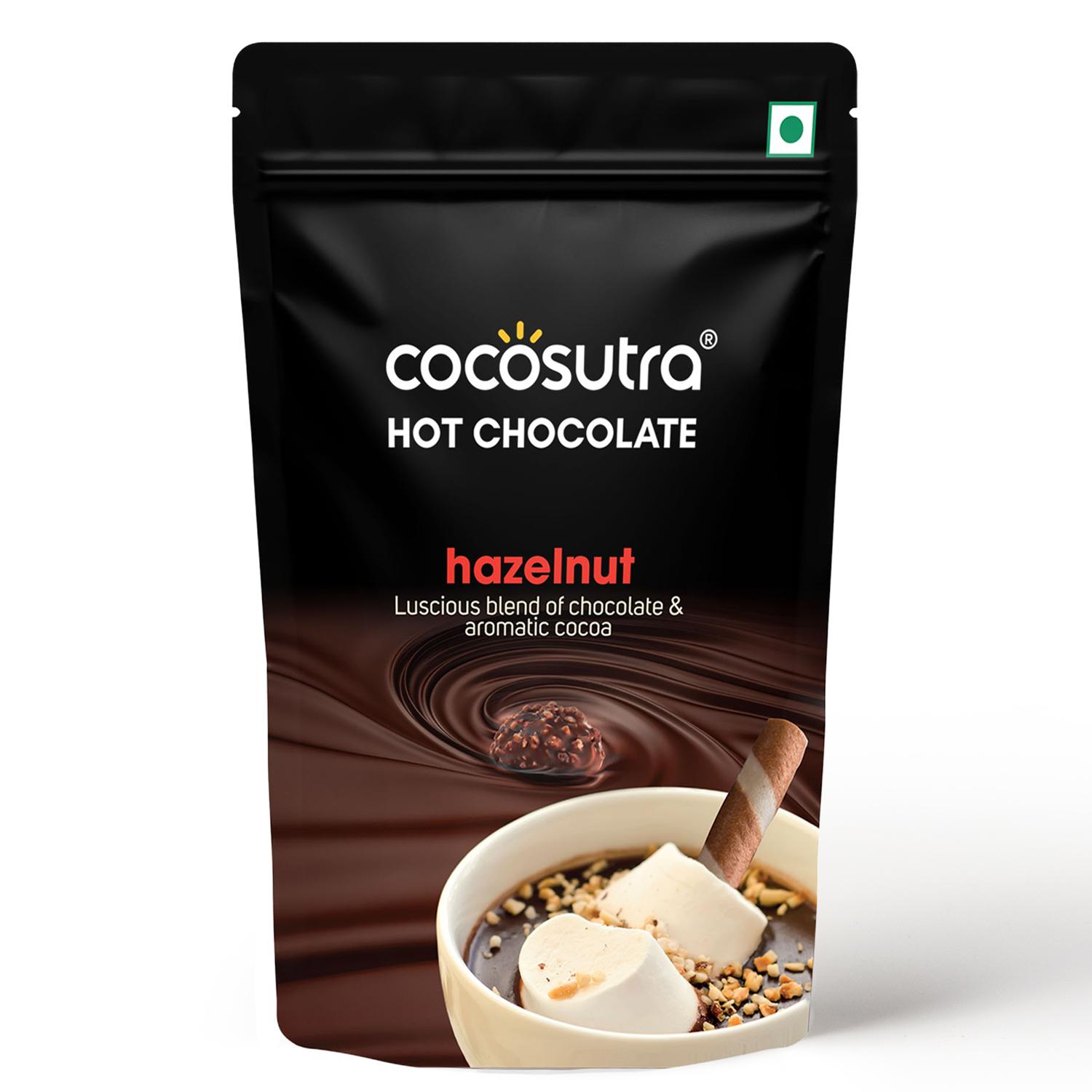 Buy Cocosutra Hazelnut Hot Chocolate Mix| 100g| All Season