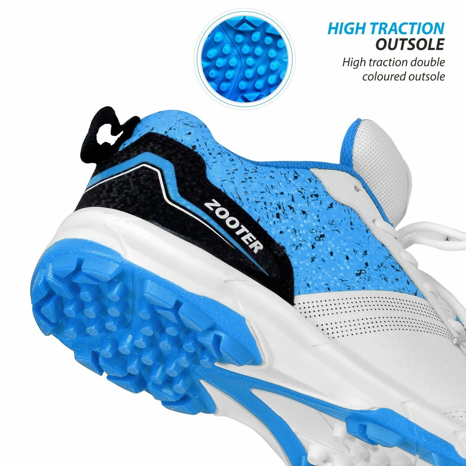 Buy DSC Zooter Cricket Shoes, Color - Blue, UK 8 Online at Best