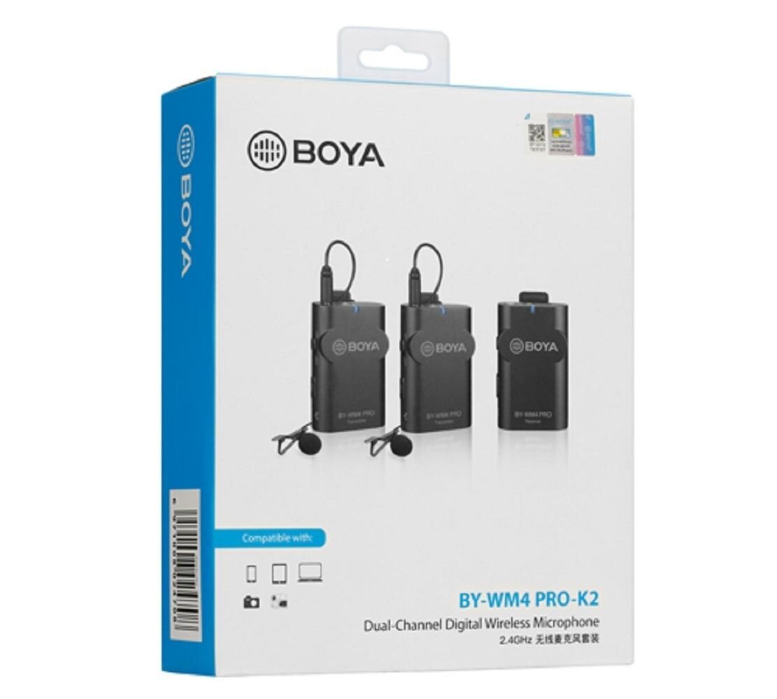 Buy Boya BY-WM4 PRO-K2 Dual-Channel Digital Wireless Microphone