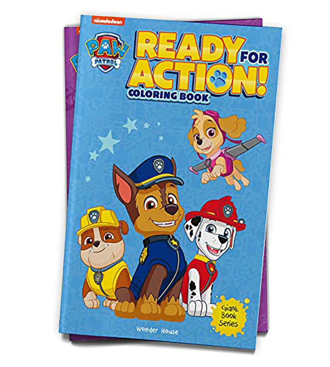 Ready For Action - Paw Patrol Giant Coloring Book For Kids ...