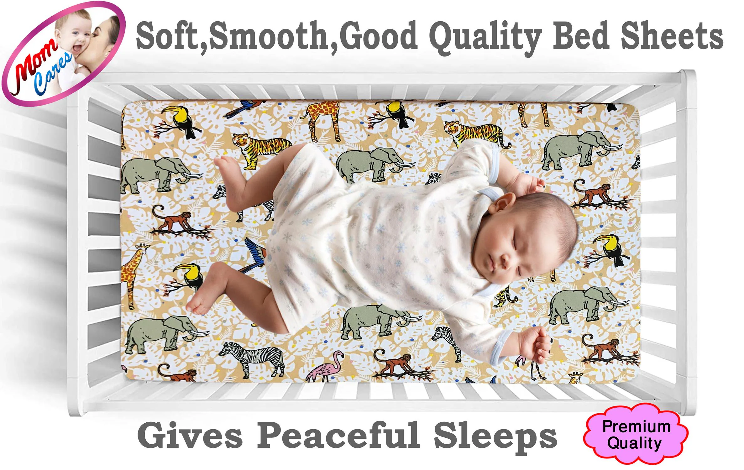 baby cot flat sheets
