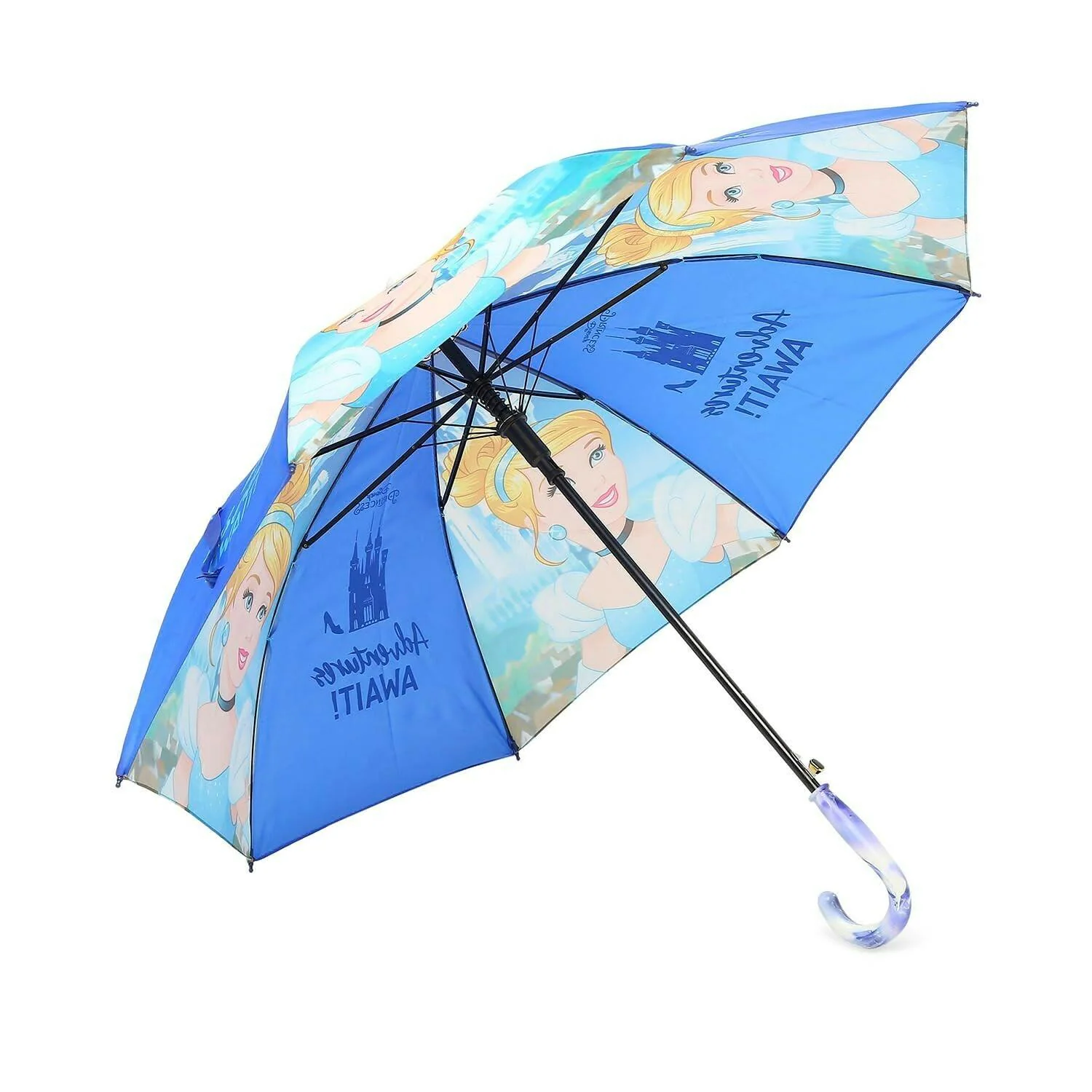 Buy Citizen Cinderella Print Umbrella for Kids, Auto Open, 8