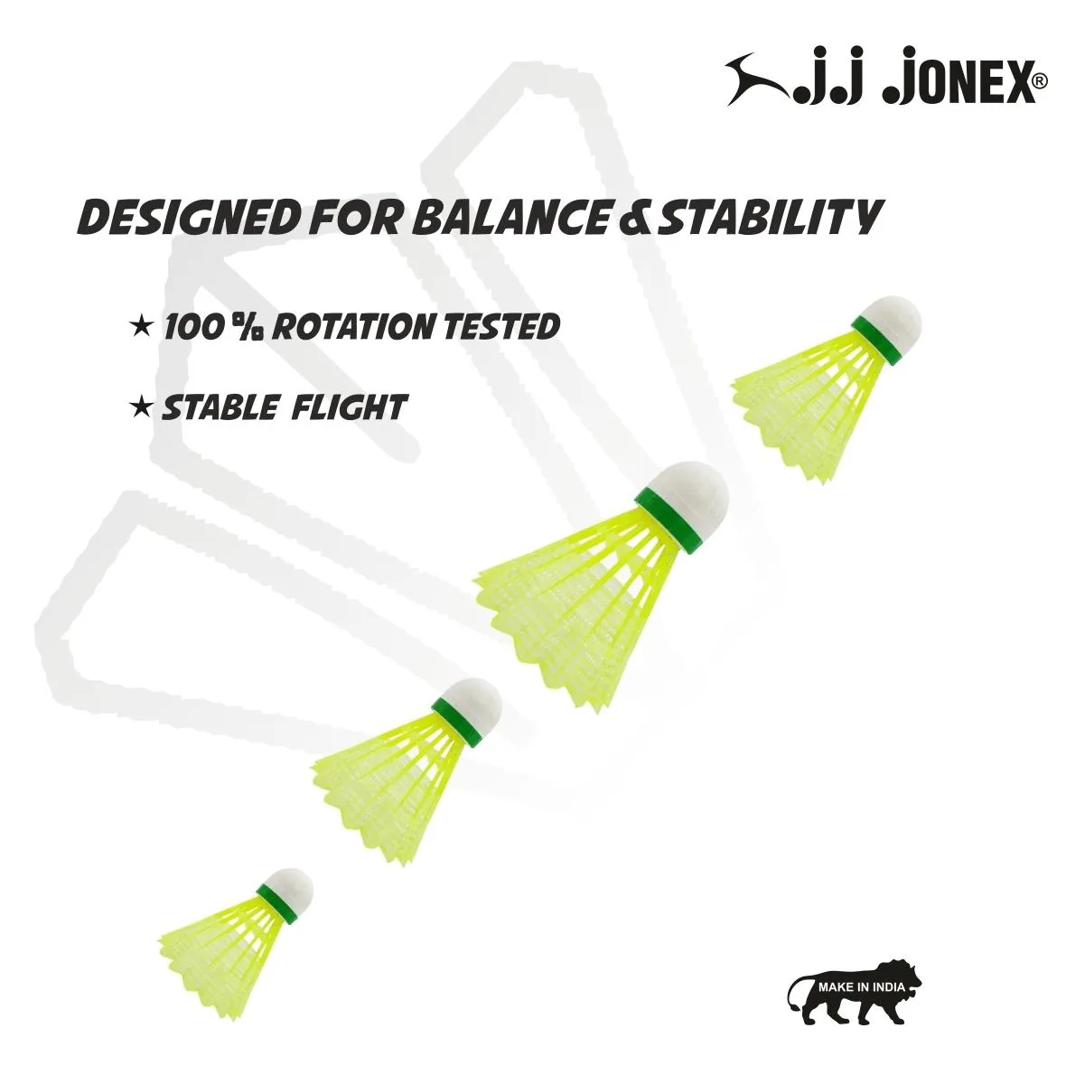 Buy JJ Jonex CLUB-555 Plastic Kids Beginner's Practice Shuttle