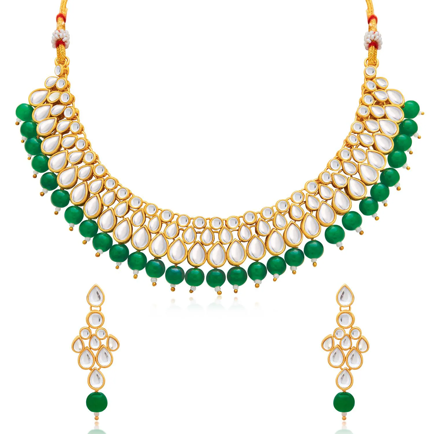 Kundan Jewellery Necklace Set Below 200 In Flipkart Gold Necklace