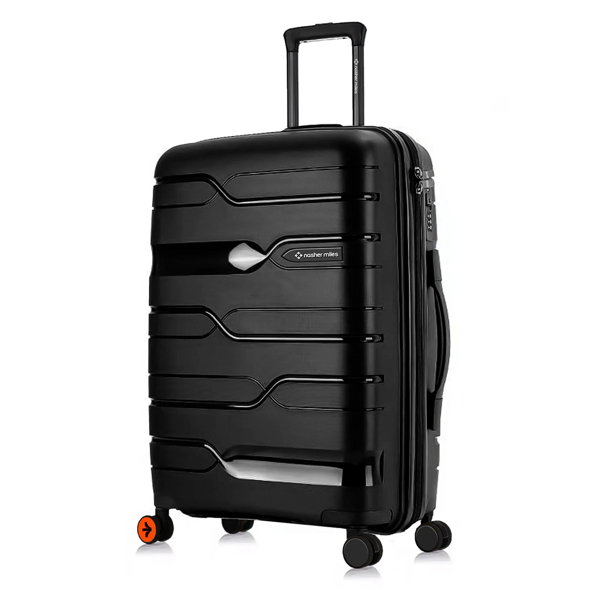 Price History of Nasher Miles Paris Hard-Sided Polypropylene Check