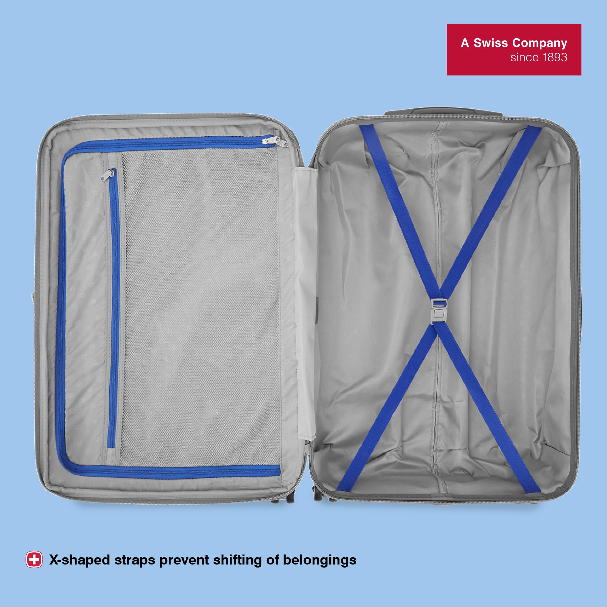 Buy Wenger, Tenso Large Hardside Suitcase, 98 liters, Silver