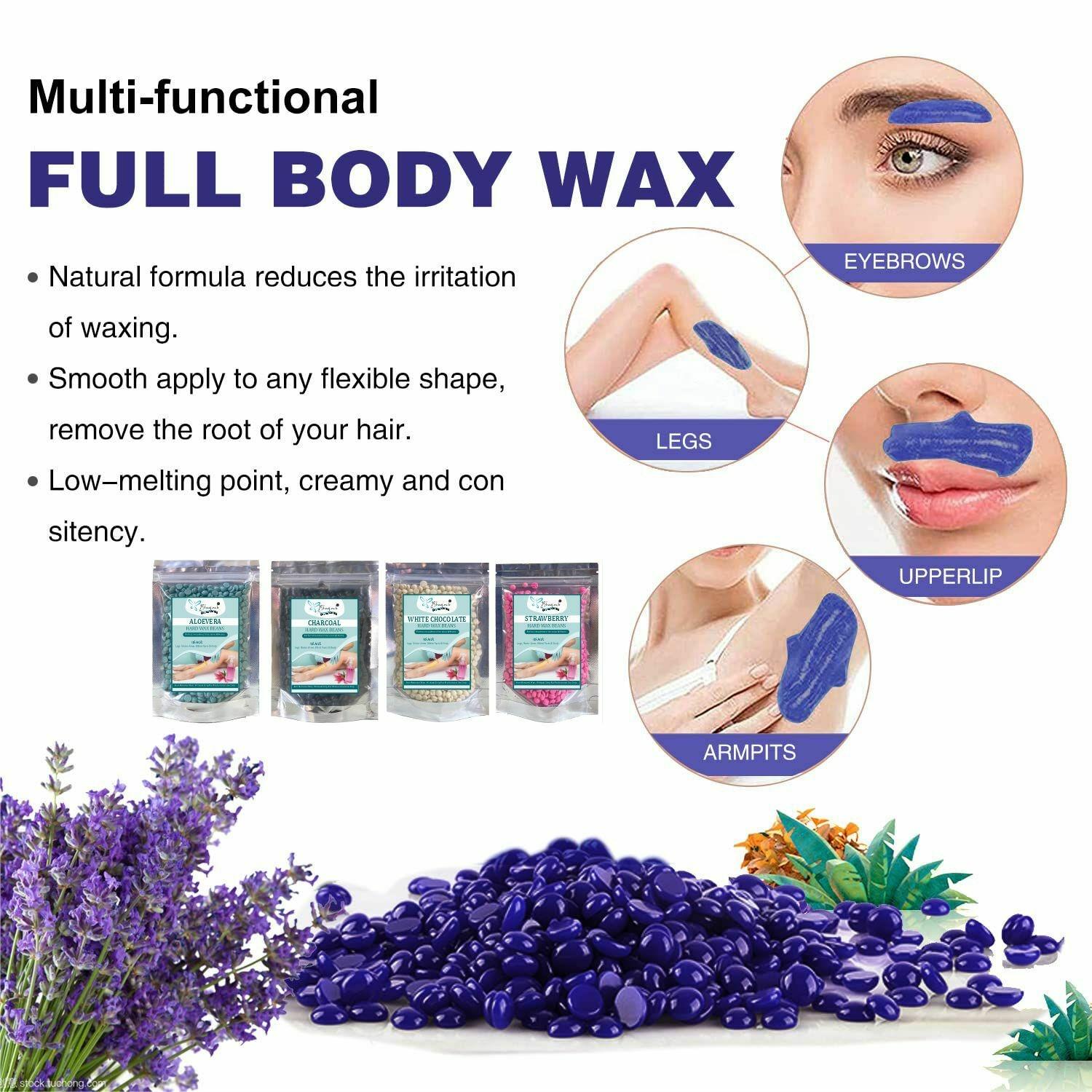 uncrowd ブルコ bluco WAX ザハードマン　OVY KAJA BEAUTY DOOR Liposoluble Gel Wax Blueberry With Antioxidants Wax