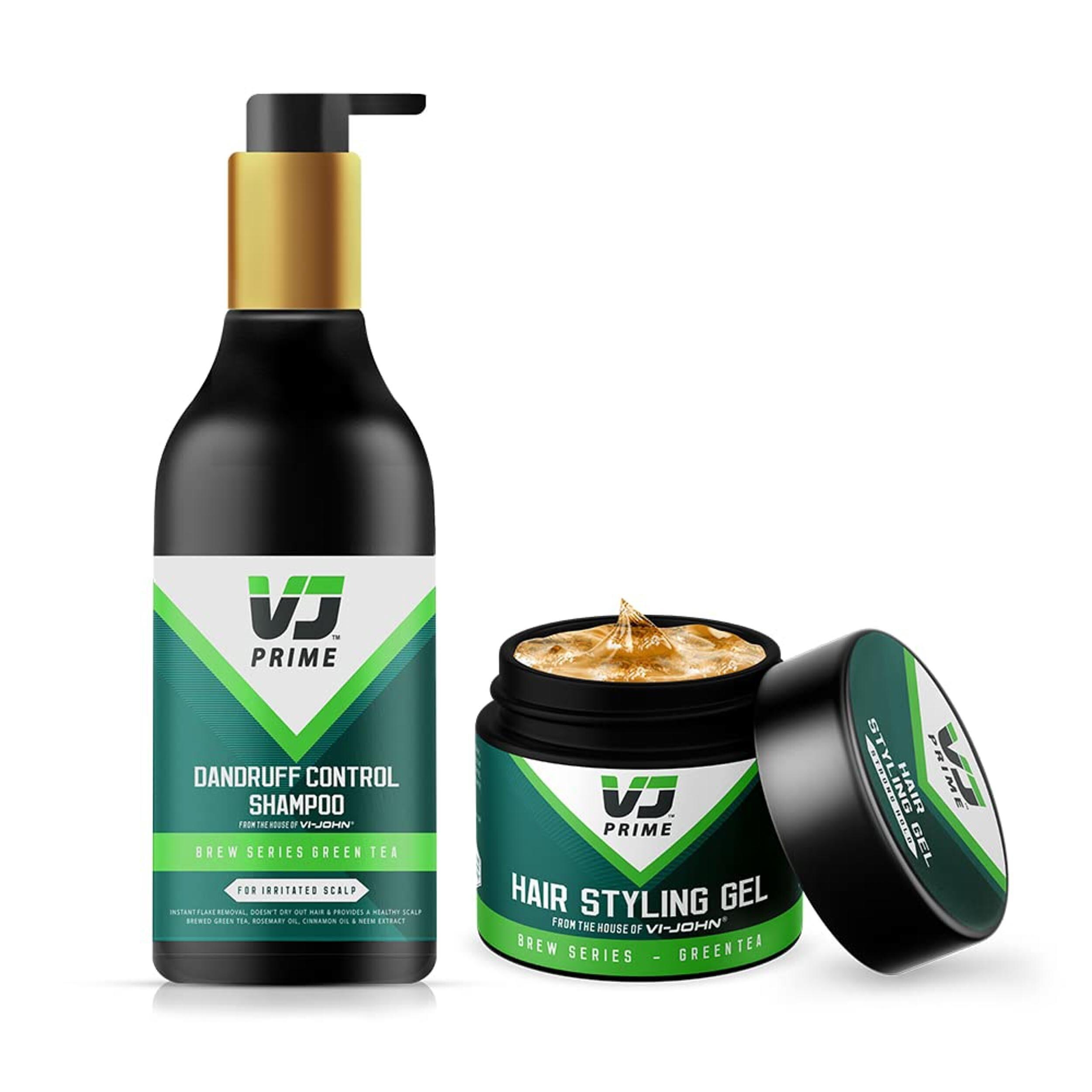 Vj Prime Combo Of Shampoo And Hair Styling Gel - 400 ml (Pack Of 2) -  JioMart
