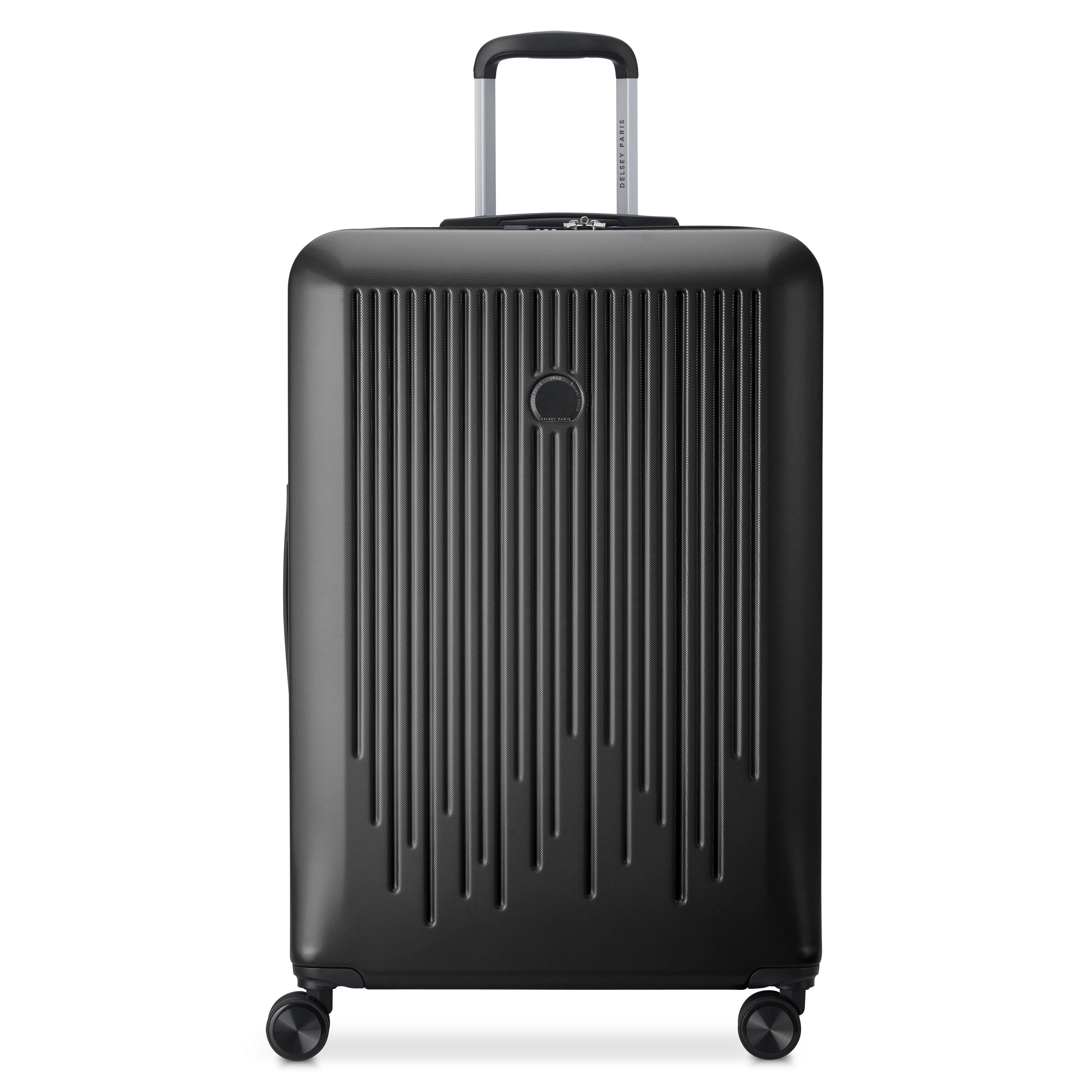 Buy Delsey Christine 76 4DW Check-in Trolley black Online at Best