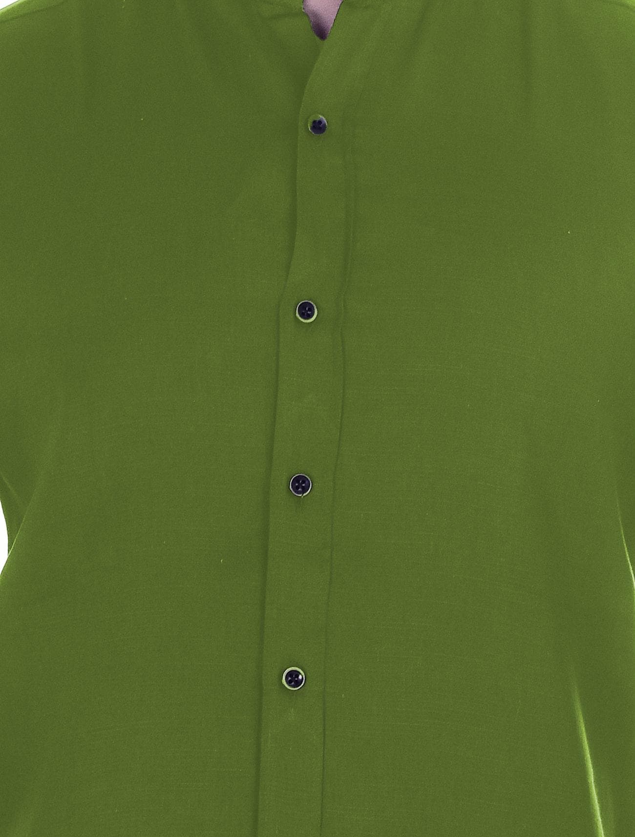 Buy BASE 41 Men's Solid Casual Stand Collar Half Shirt Online at