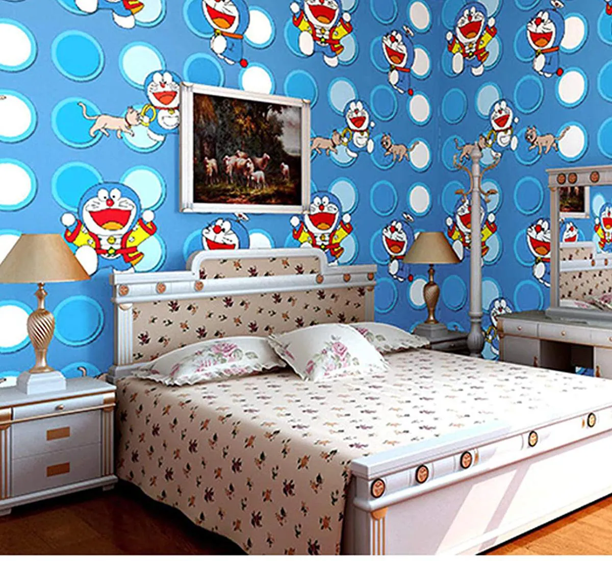 Buy OREN EMPOWER Multicolor PVC Vinyl Doraemon Waterproof