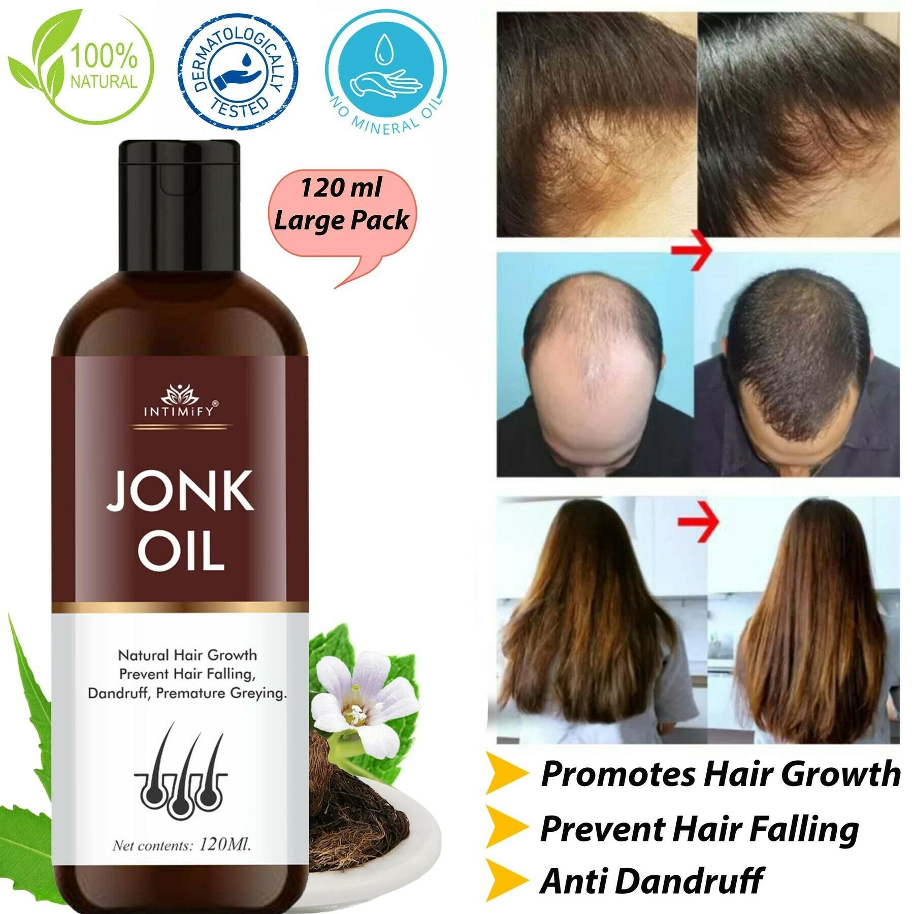 Intimify Jonk Oil for Hair Growth, Hair Thickness, Hair Strengthening &  Prevent Hair Falling - JioMart