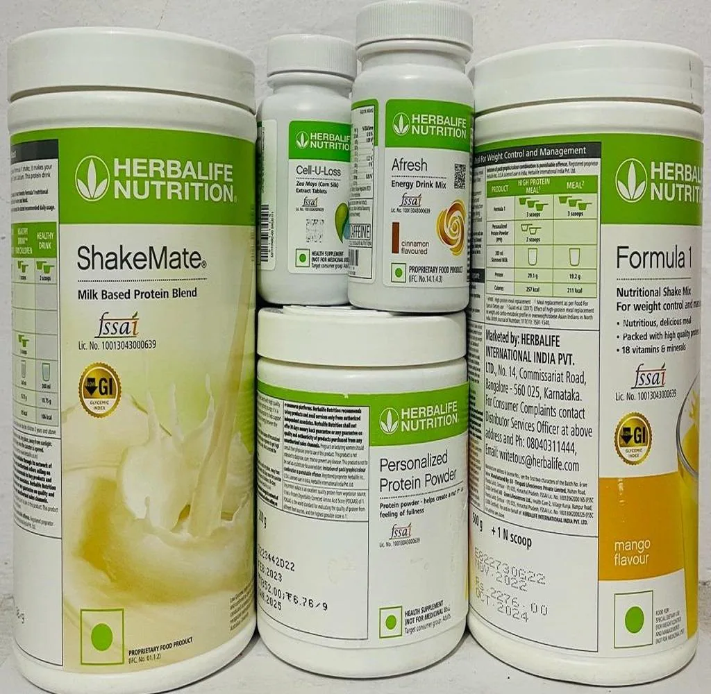 Buy Herbalife Nutrition F1 Mango shake Cell U loss or SHAKEMATE nd