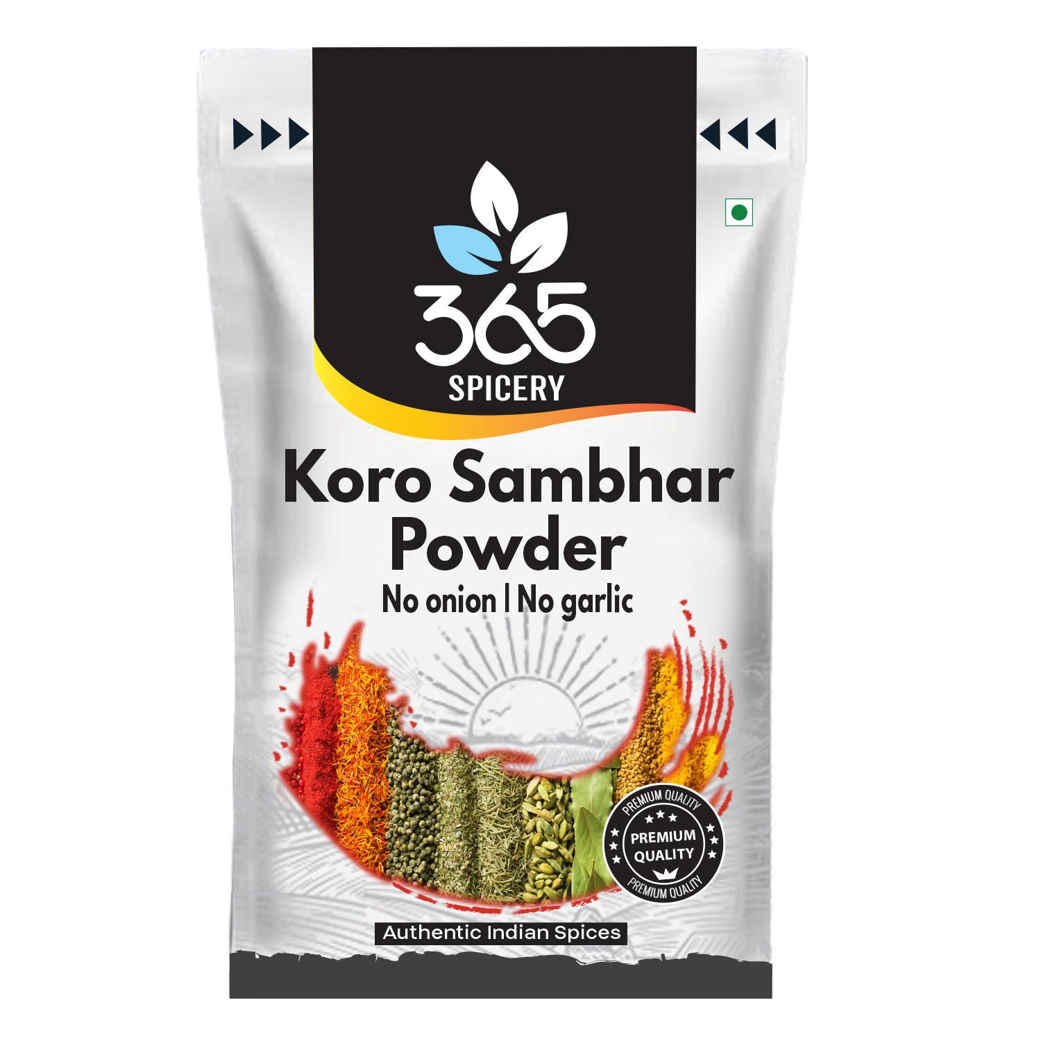 Buy 365 SPICERY Koro Sambhar Powder 1Kg Pouch Pack Online at Best