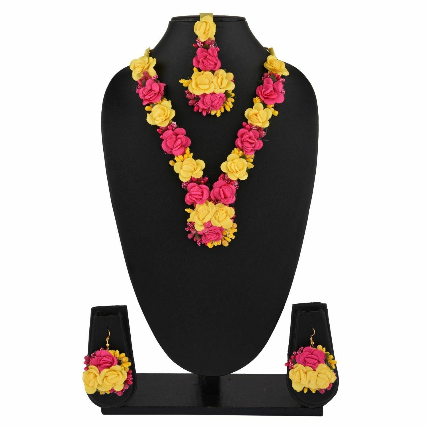 Haldi Flipkart Artificial Flower Jewellery Flipkart Artificial