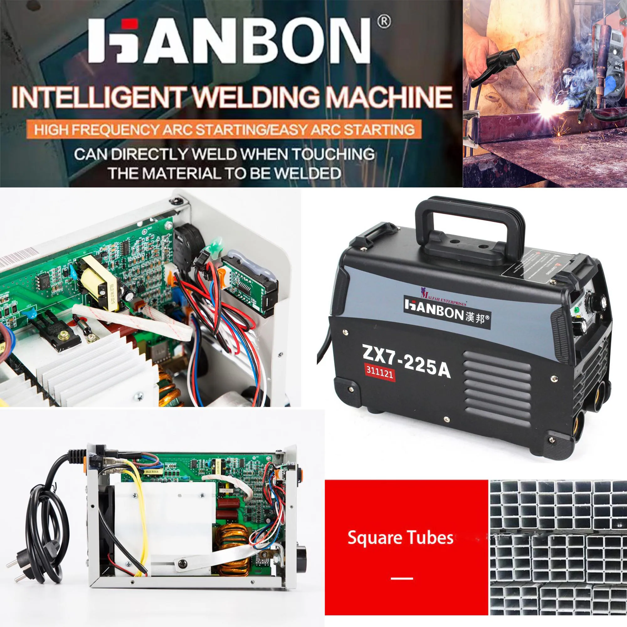 Buy HANBON 311121 PROFESSIONAL INVERTER WELDING MACHINE ZX7