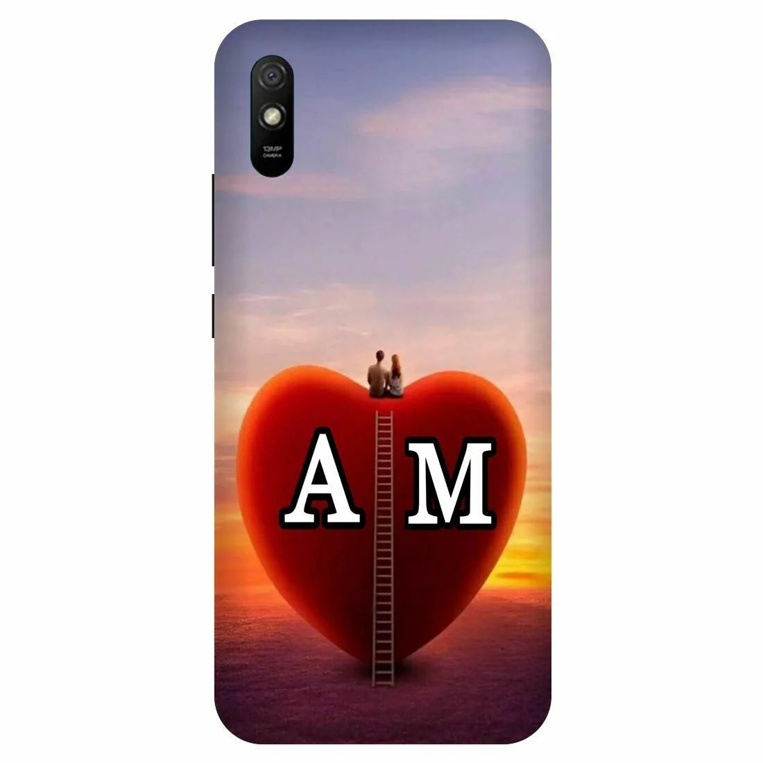 Voleano back cover for Redmi 9i, A, Love, M , letter, A, M ...