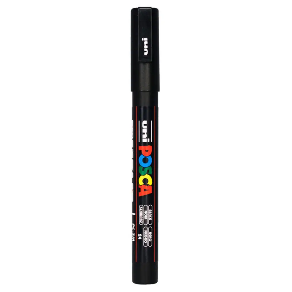 Buy uni-ball Posca 3M mm Bullet Shaped Marker Pen, Pink