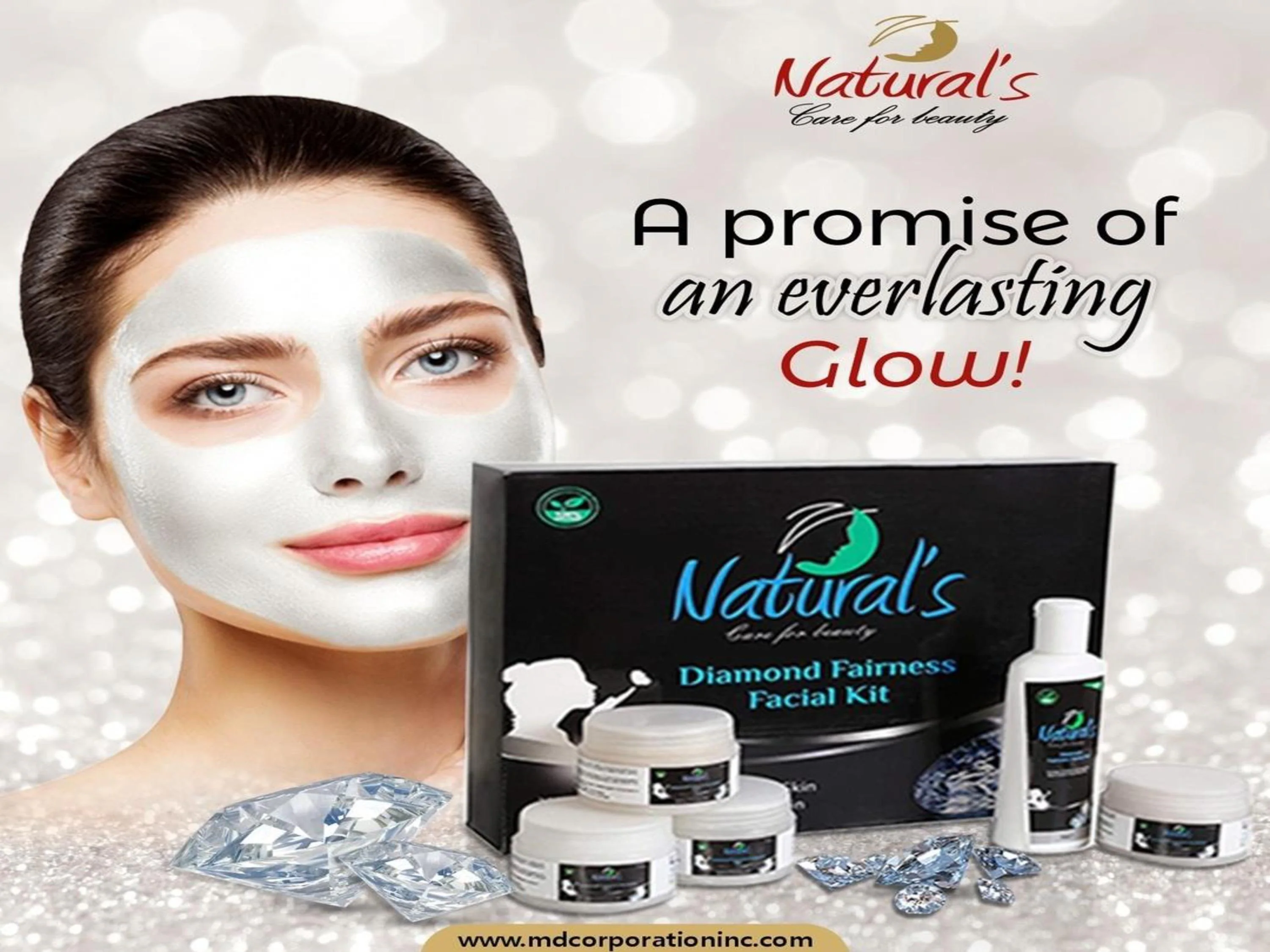 Buy Natural's care for beauty Diamond Facial Kit 50gm, Diamond