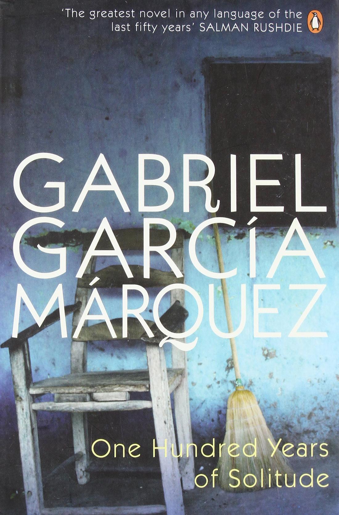 Decor Gabriel Garcia Marquez "One Hundred Years of Solitude" BOOK COVER print