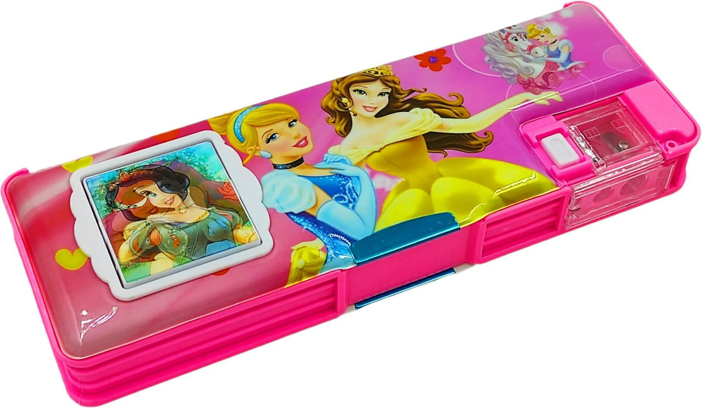 Buy POKSI Disney Princess Pencil Box with Integrated Lamp