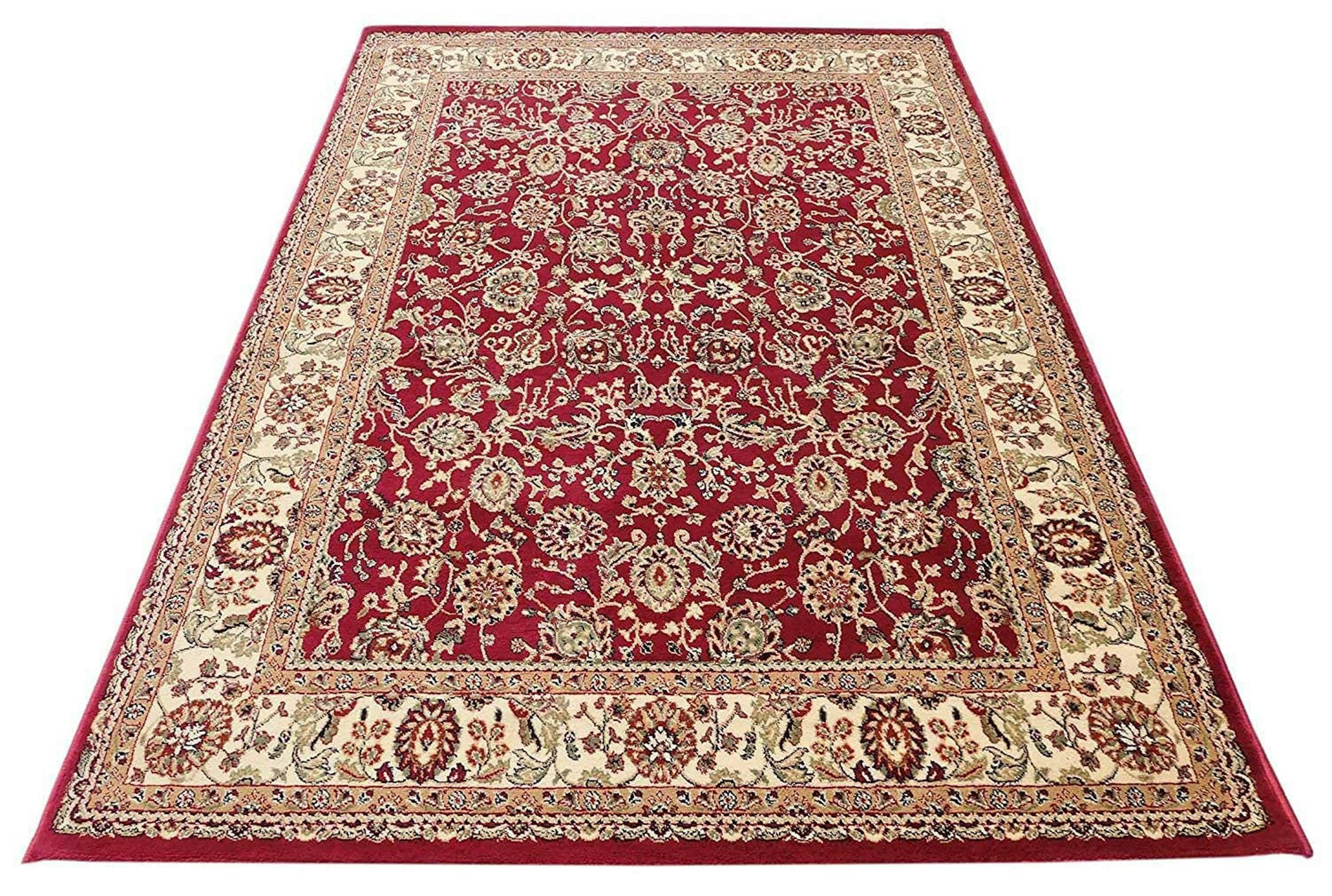 Buy Hitex Carpet Wool Maroon-Zx Living Room Persian Carpet - 8 X