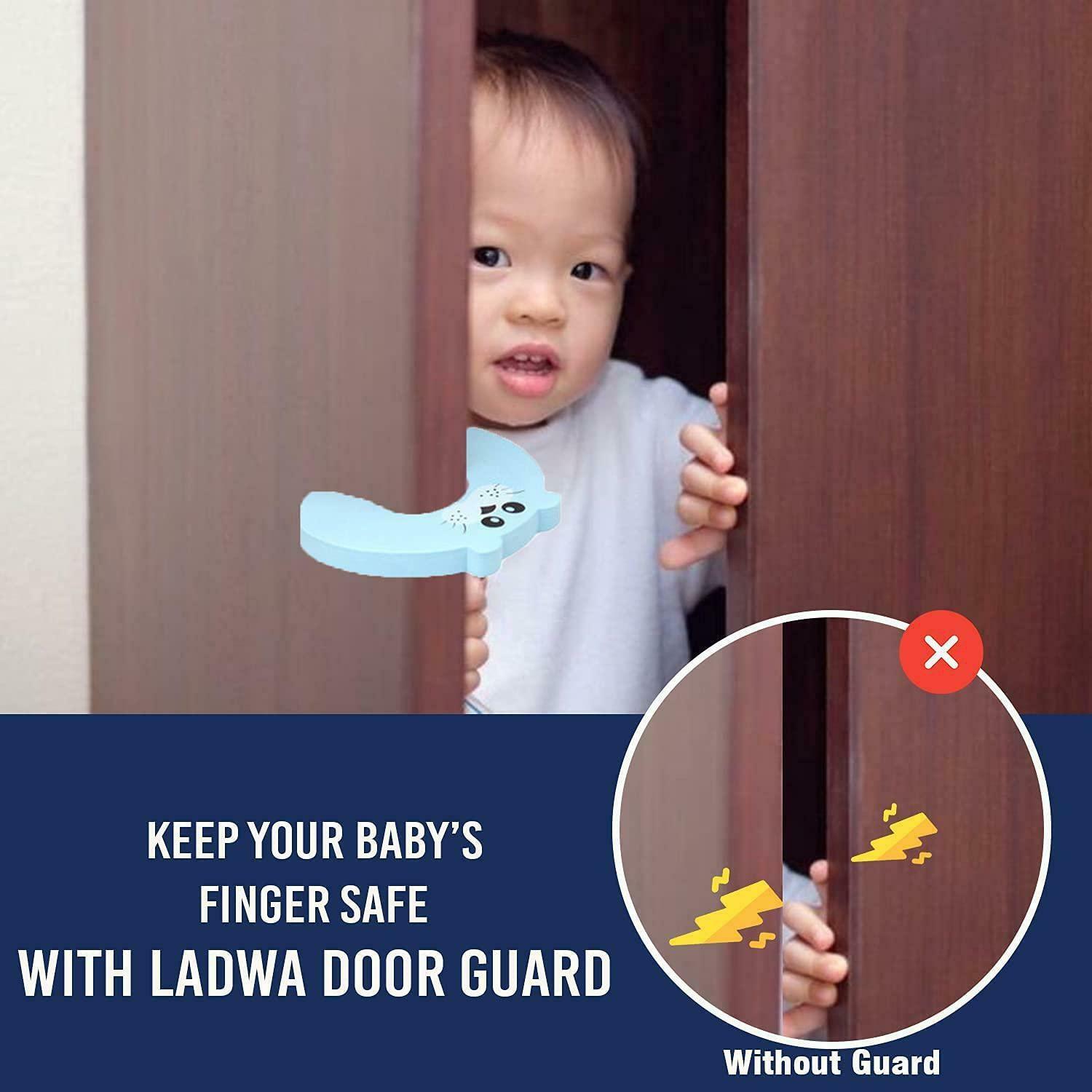 D & & R 6 PCS Baby Sicherheit Finger Pinch Guard Kissen Keil Animal Designs für Baby/Kinder sicher Animal Schaumstoff Tür Stopper 