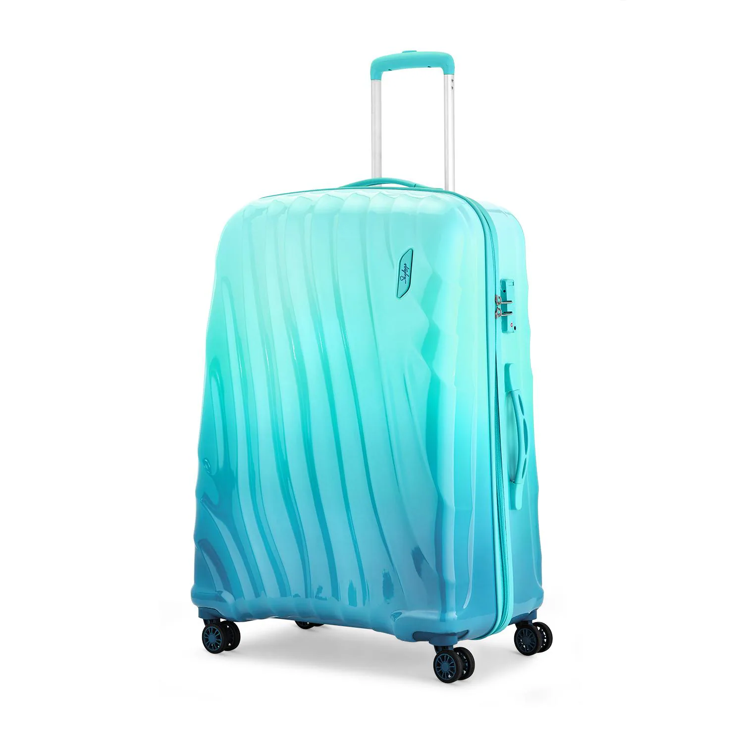 Buy SKYBAGS UNISEX OPENSKIES STROLLY 79 360 NIG-BLUE Polycarbonate