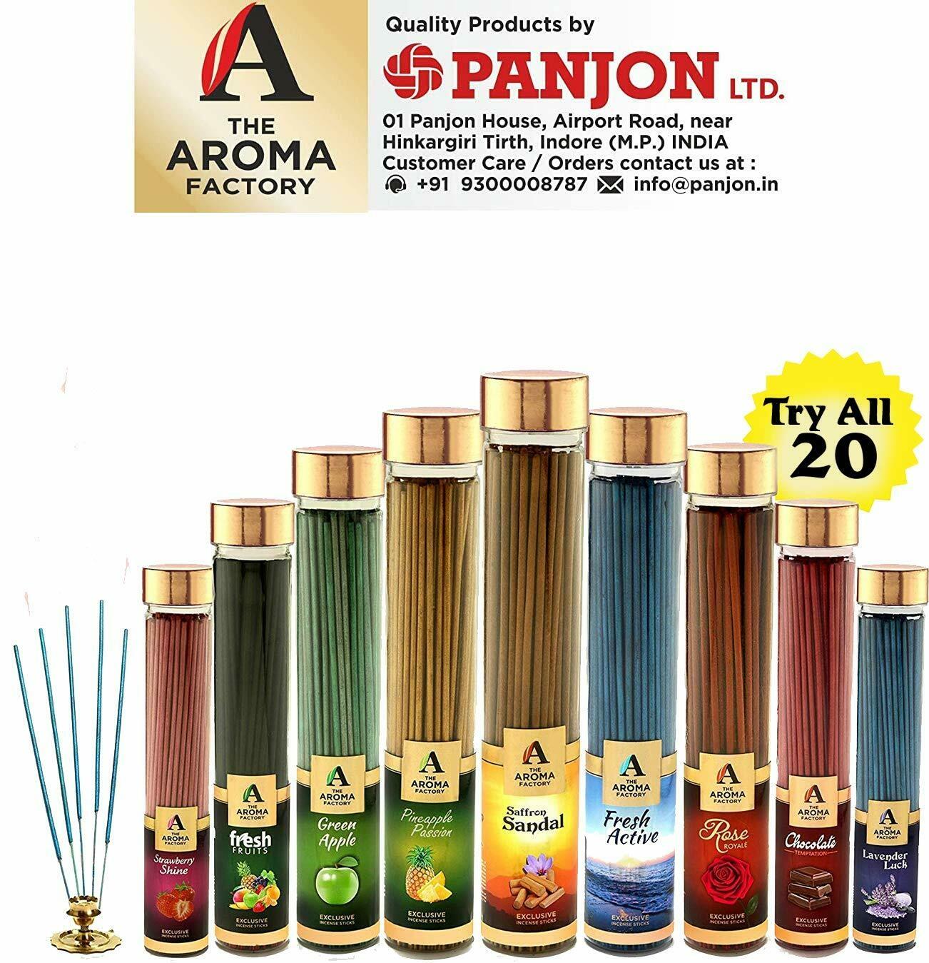 3 Packs Original Tulasi Green apple incense sticks great aroma bargain price! 