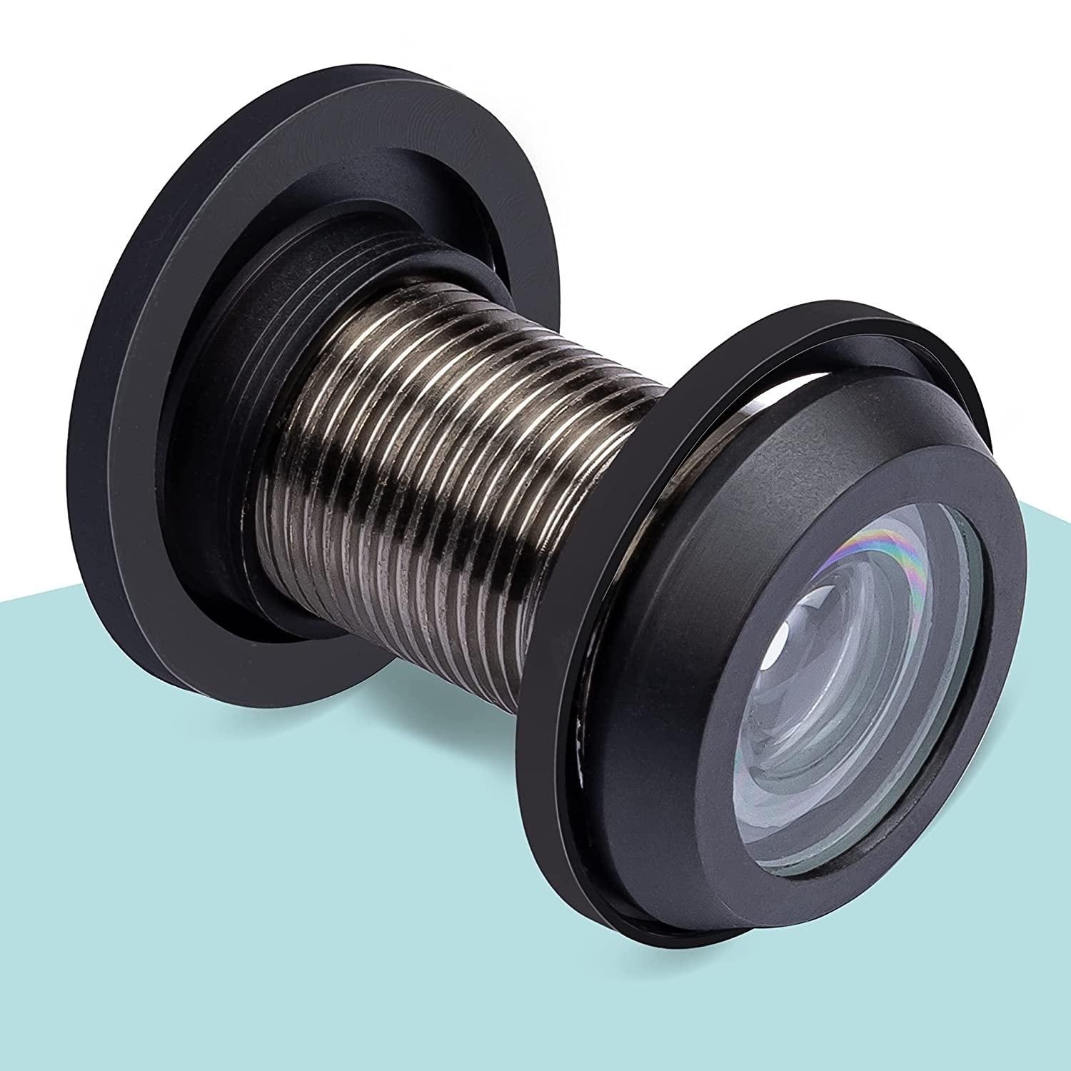 Buy Plantex Durable Brass Round 200 Degree Door Eye Viewer Crystal