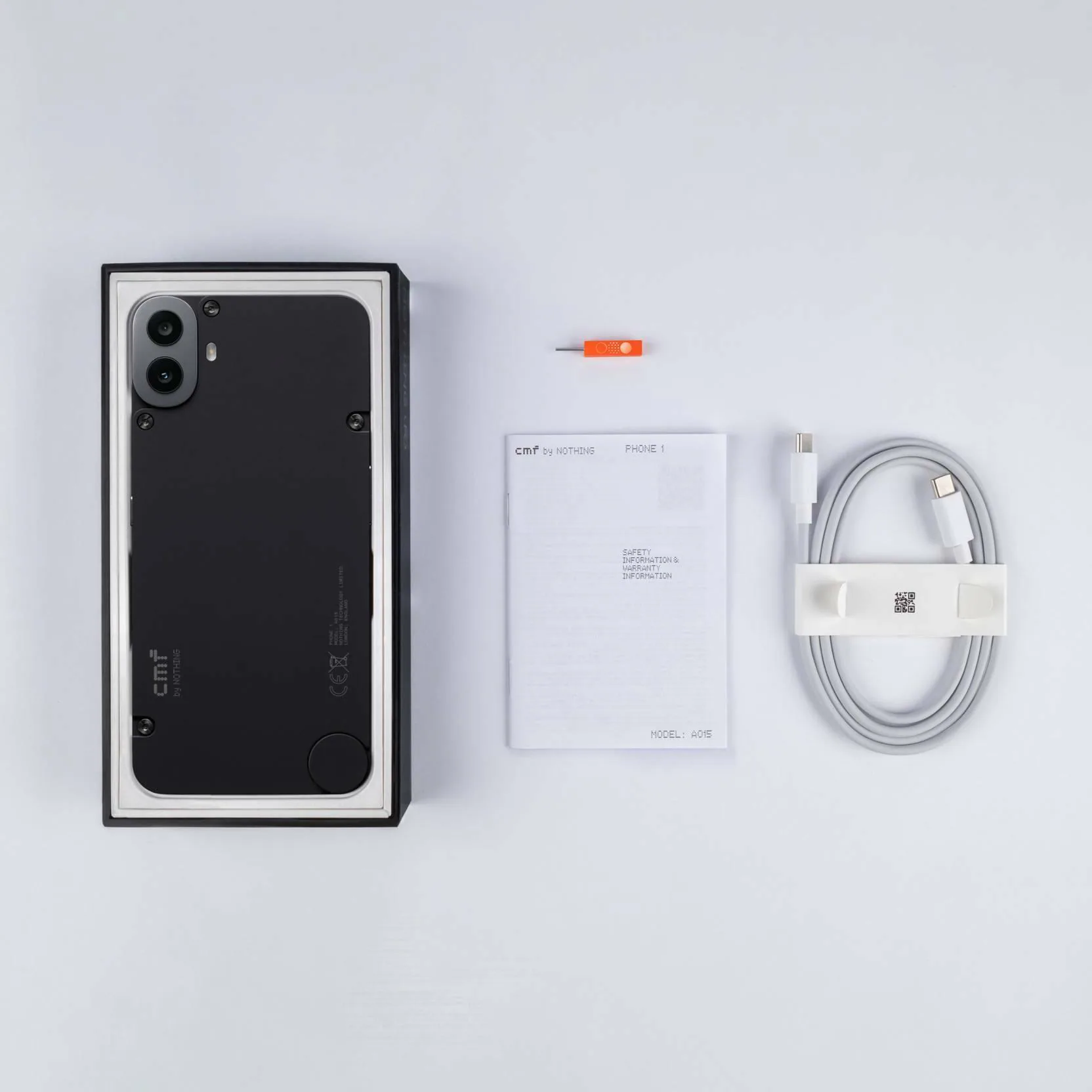 Buy Nothing CMF Phone 1, 8GB Ram, 128GB Storage, Black, Smartphone