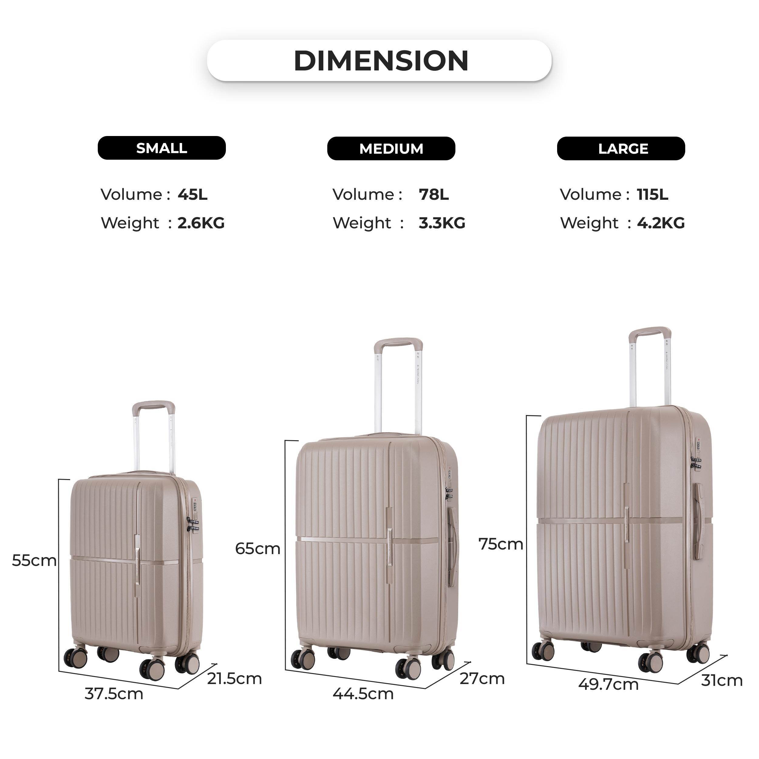 マトレス 400 サイズ Buy Nasher Miles Springfield Hard-Sided Polypropylene Set of 3