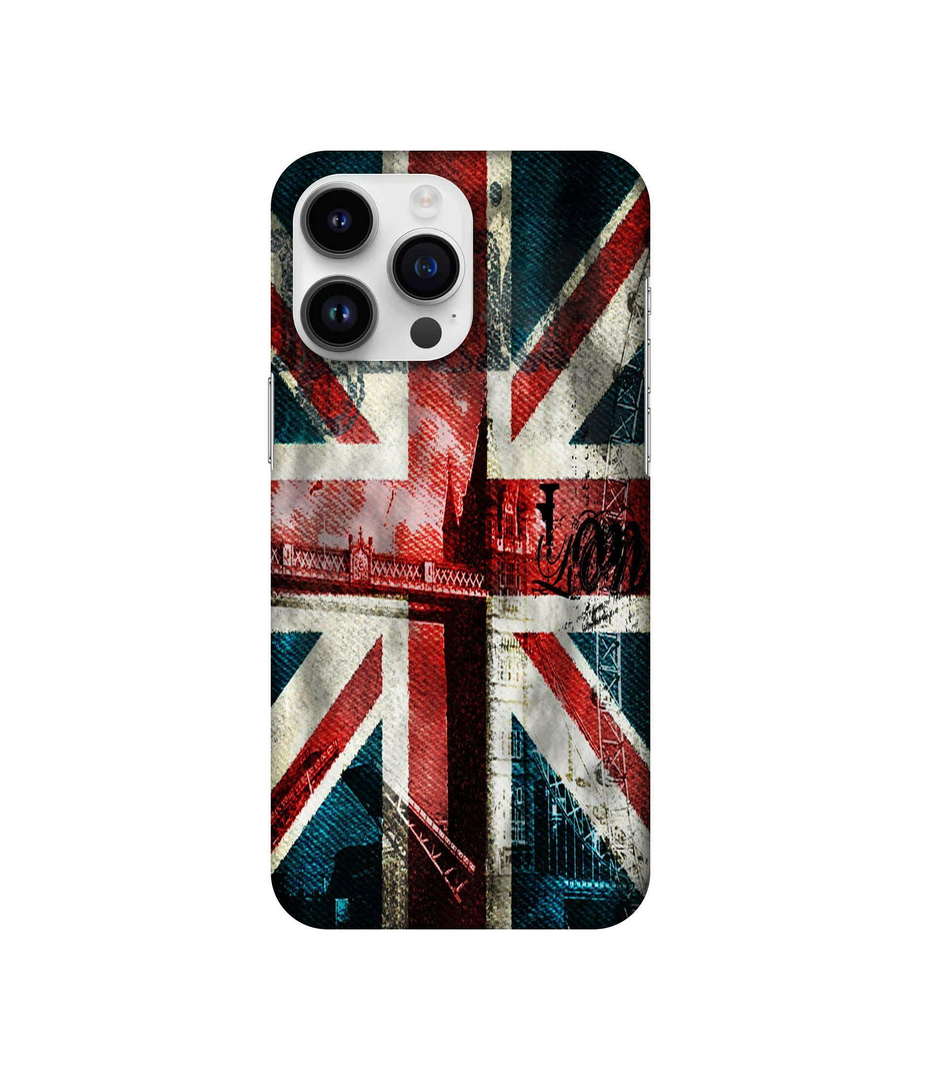 Buy Casotec London Flag wallpaper Design 3D Printed Hard Back Case