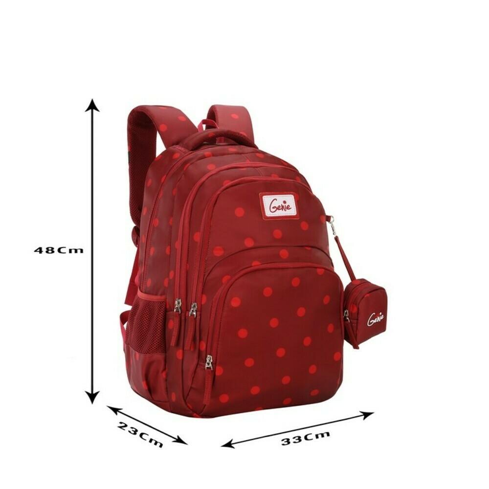 velvet school backpack