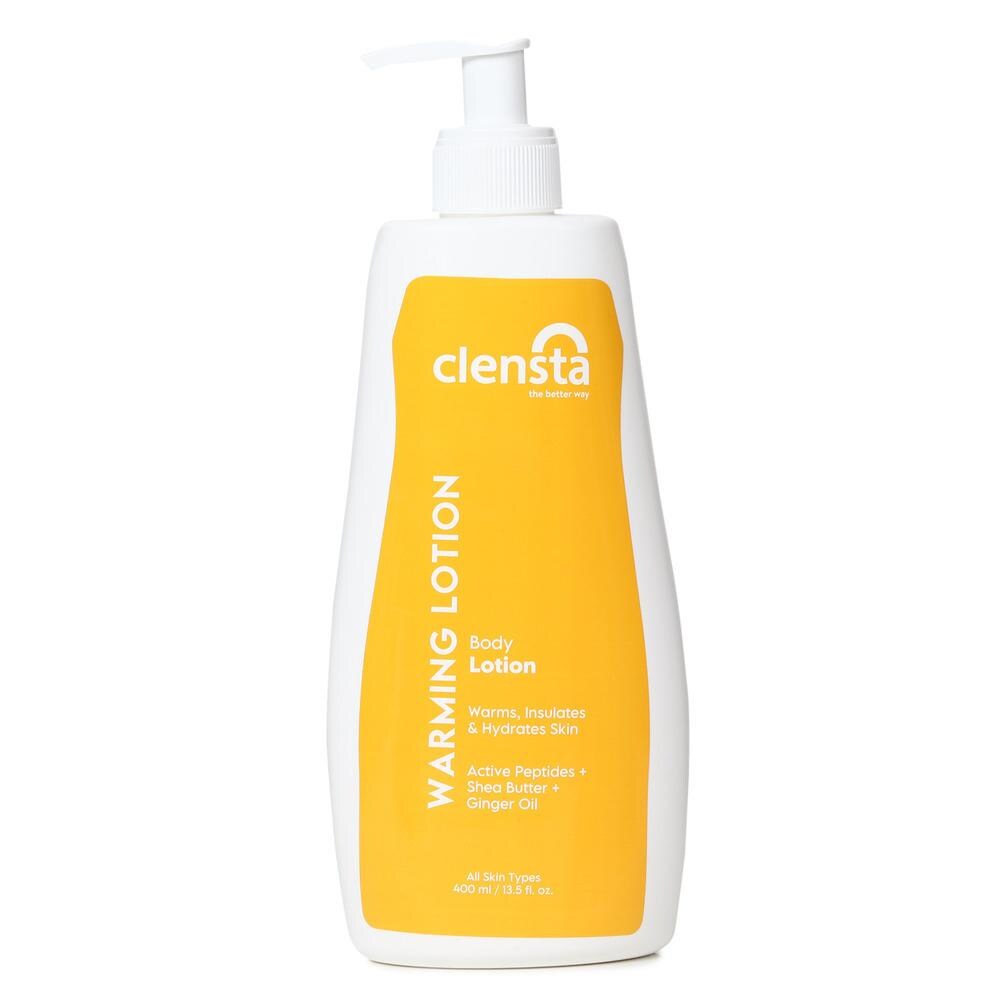 Buy Clensta WARMING Body Lotion With Ginger Oil & Shea Butter For